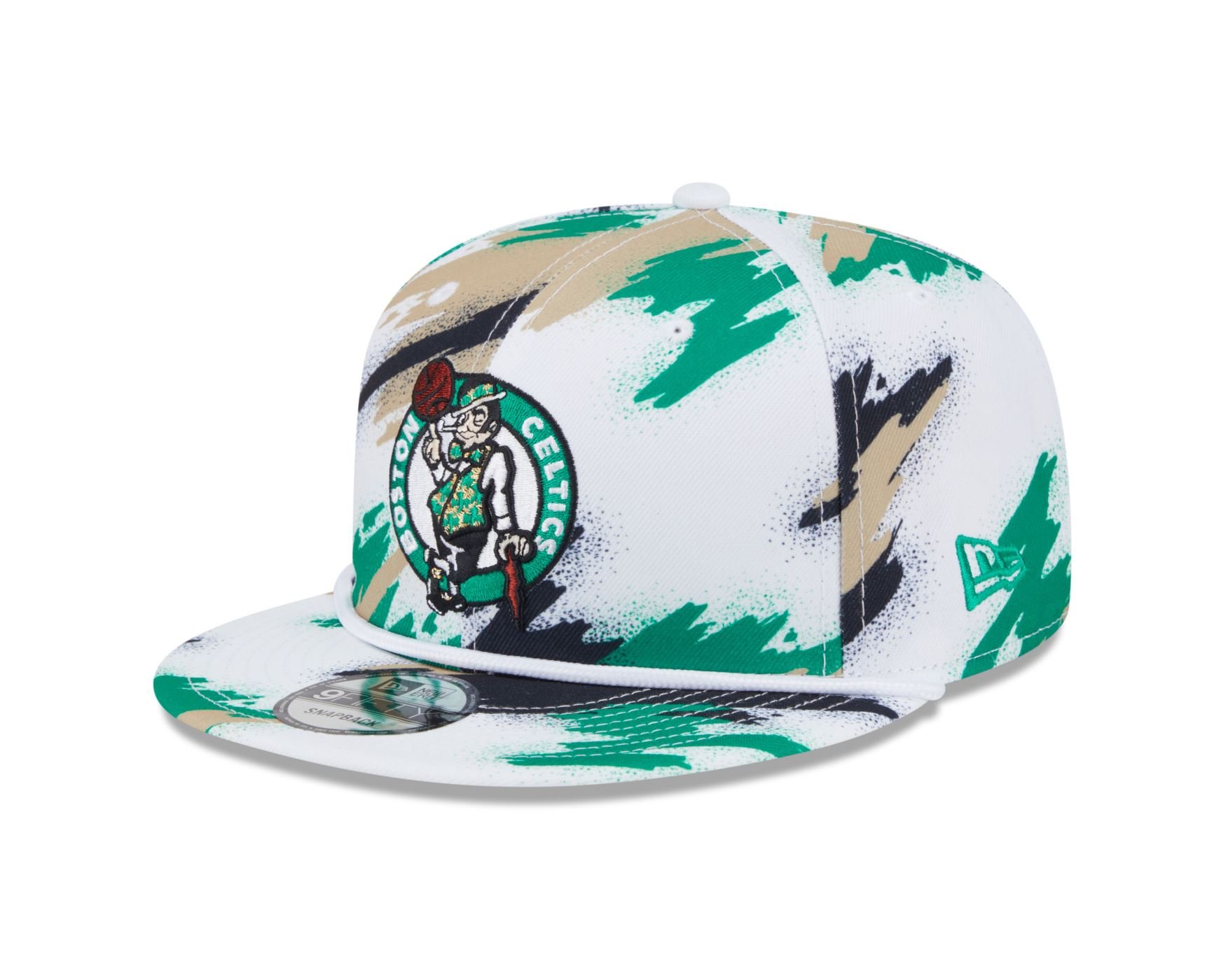Bone New Era 9FIFTY SNAPBACK Boston Celtics NBA Branco