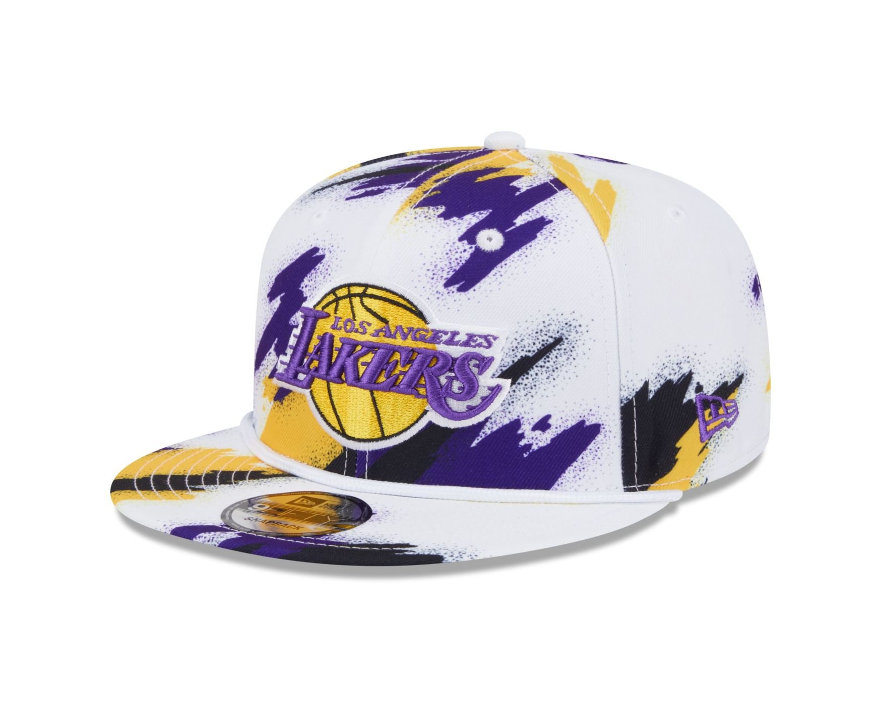 Bone New Era 9FIFTY SNAPBACK Los Angeles Lakers NBA Branco