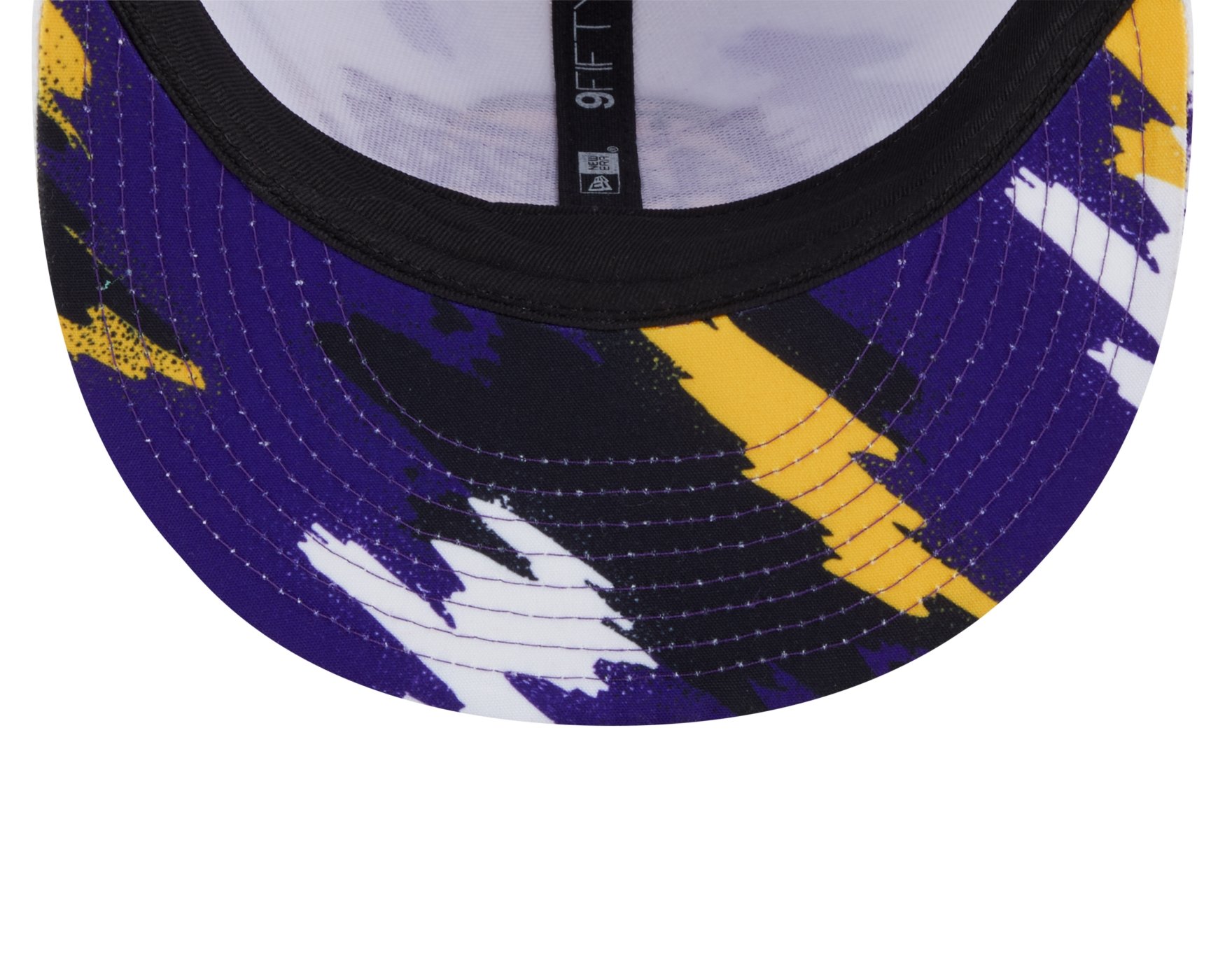 Bone New Era 9FIFTY SNAPBACK Los Angeles Lakers NBA Branco Branco 5