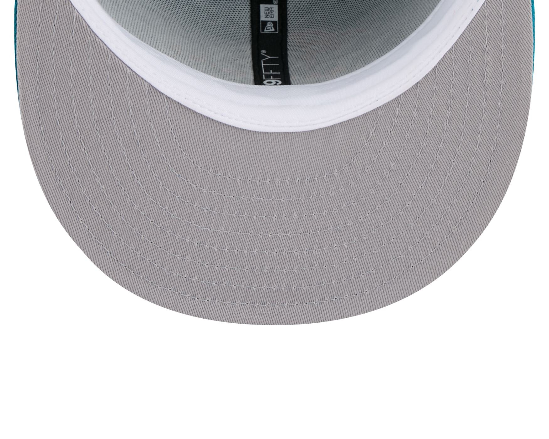 Bone New Era 9FIFTY Detroit Pistons NBA Hardwood Azul Azul 6