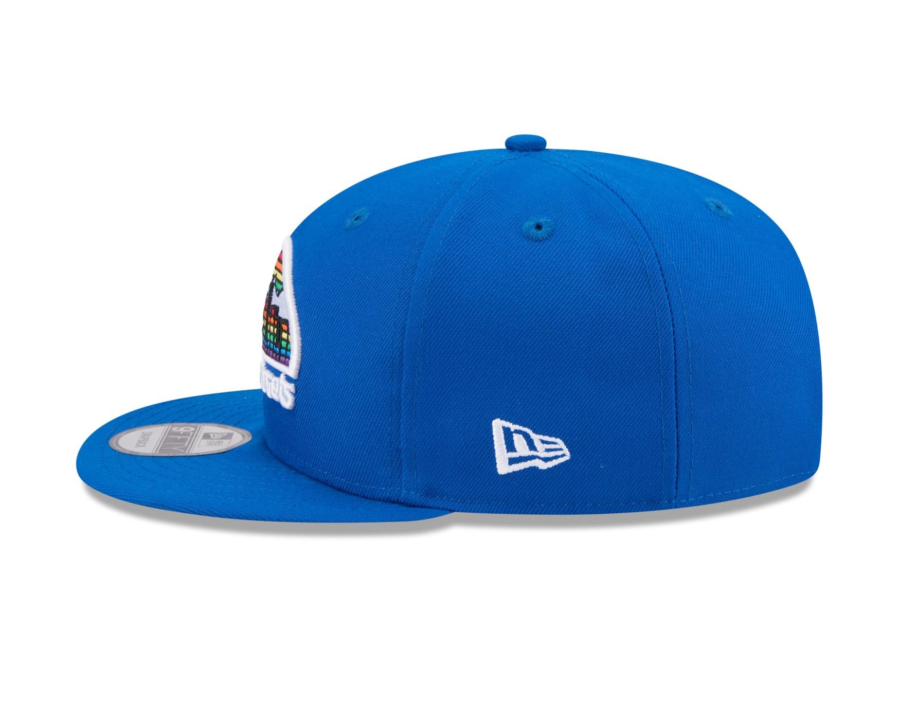 Bone New Era 9FIFTY Denver Nuggets NBA Hardwood Azul Azul 3