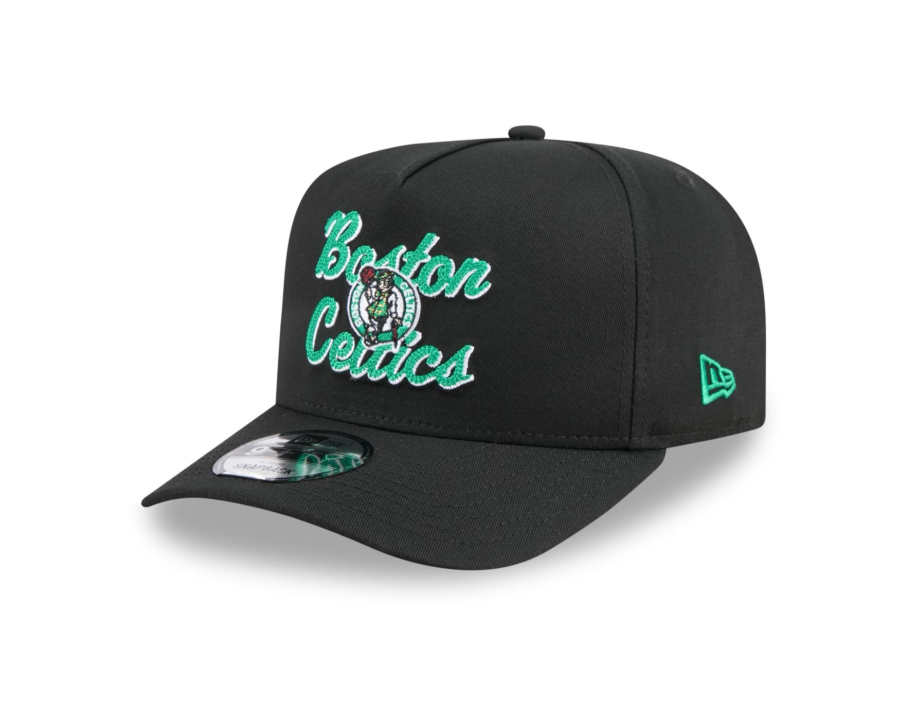 Bone New Era 9FIFTY A-FRAME SNAPBACK Boston Celtics NBA Preto