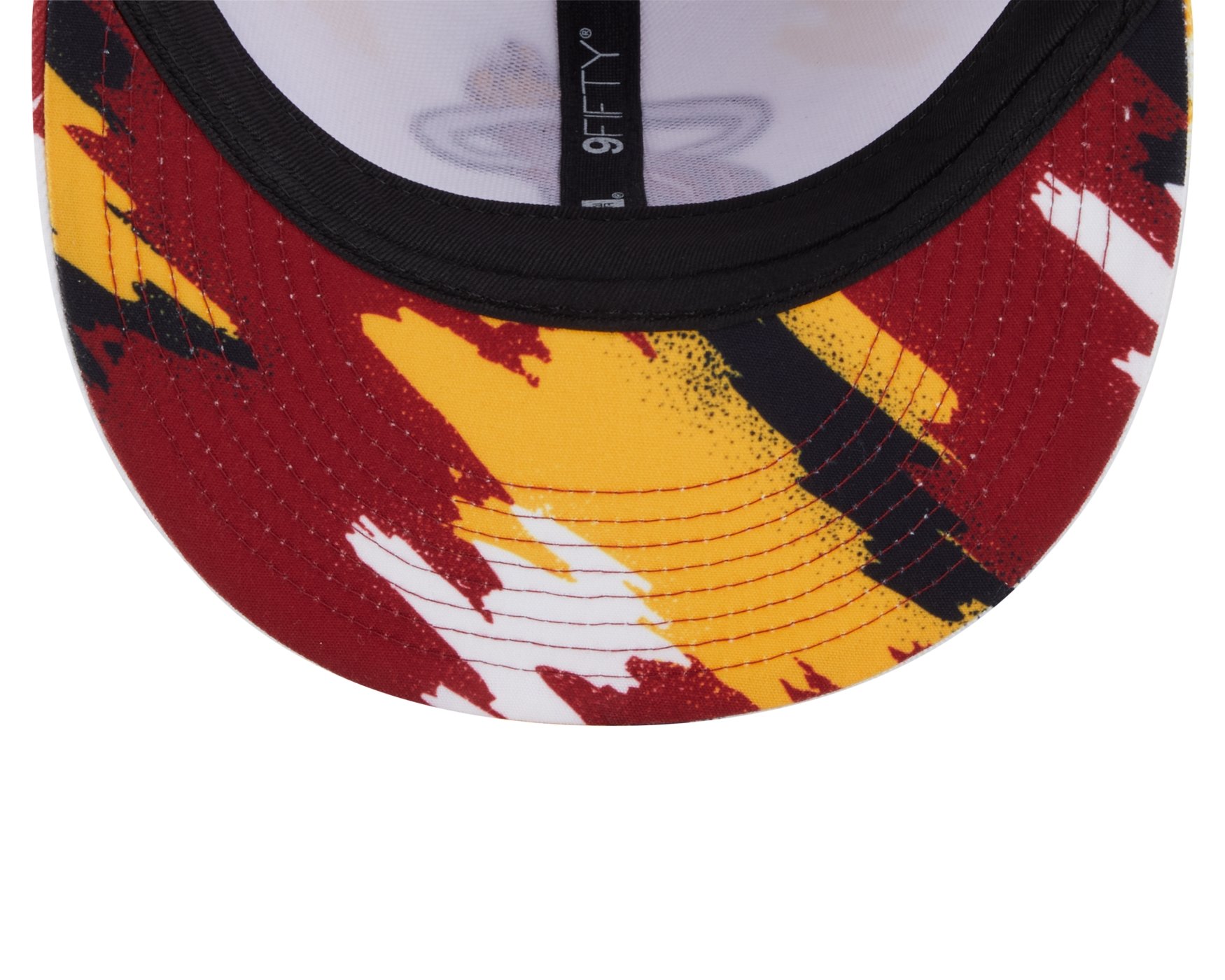 Bone New Era 9FIFTY SNAPBACK Miami Heat NBA Branco Branco 5