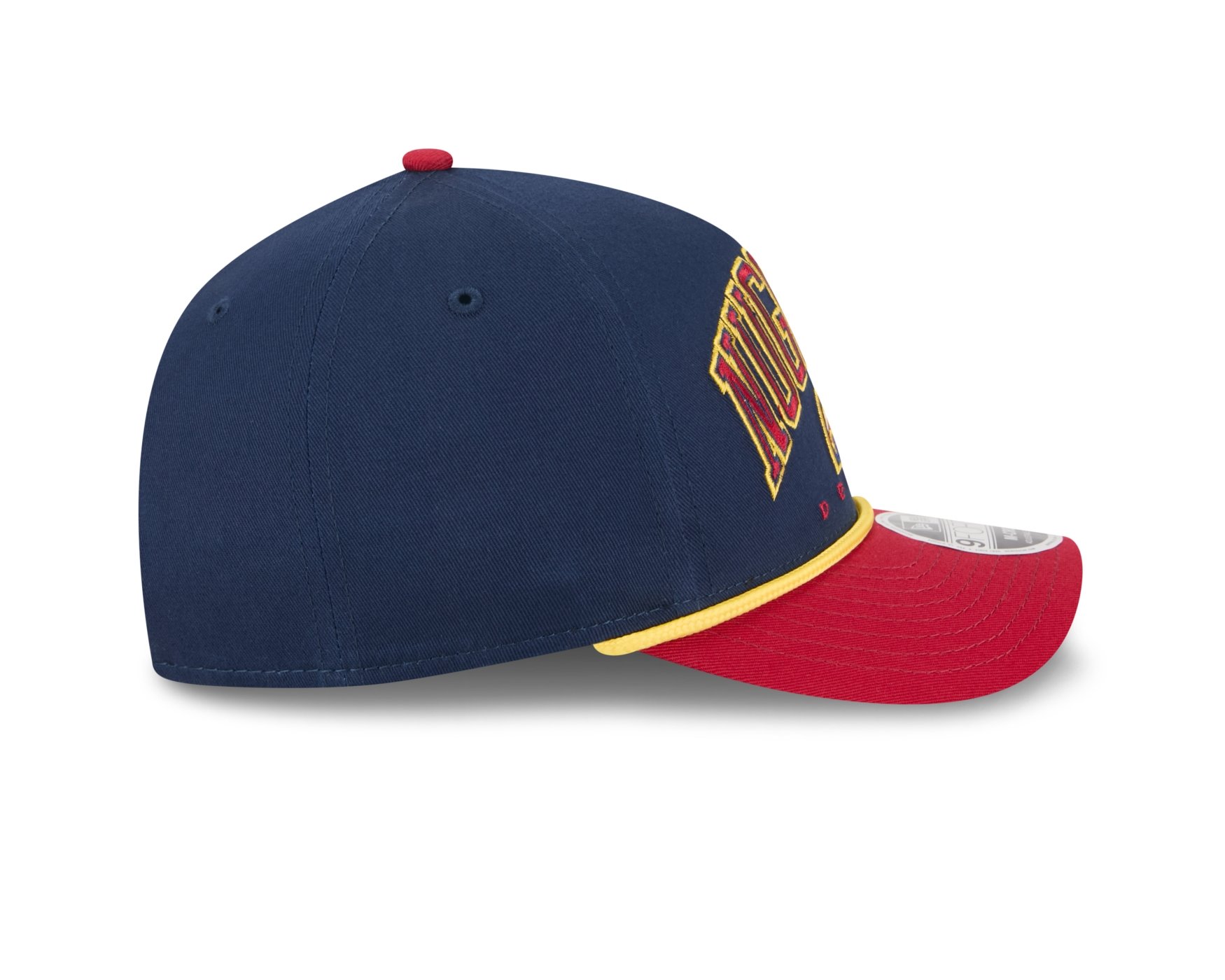 Bone New Era 9FORTY M-CROWN A-FRAME Denver Nuggets NBA Azul Azul/Vermelho 3