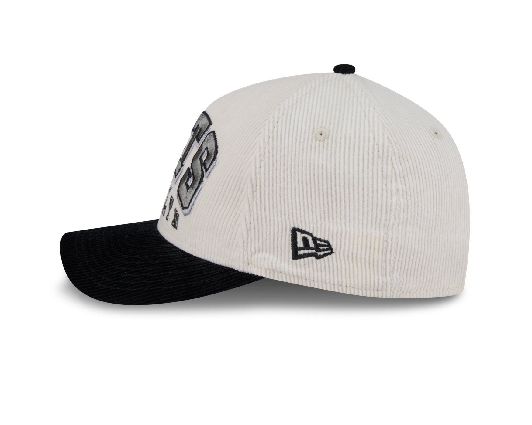 Bone New Era 9FORTY M-CROWN A-FRAME Brooklyn Nets NBA Preto Branco/Preto 6