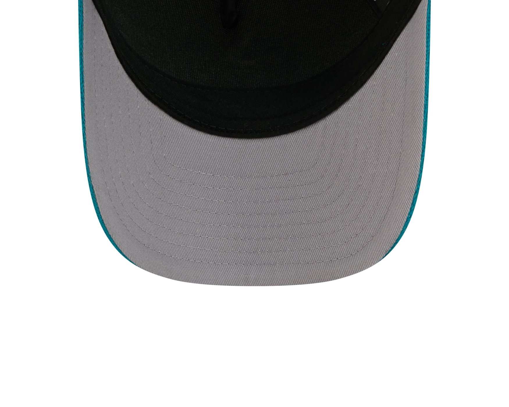 Bone New Era 9FORTY M-CROWN A-FRAME San Jose Sharks NHL Preto Cinza/Verde/Preto 6