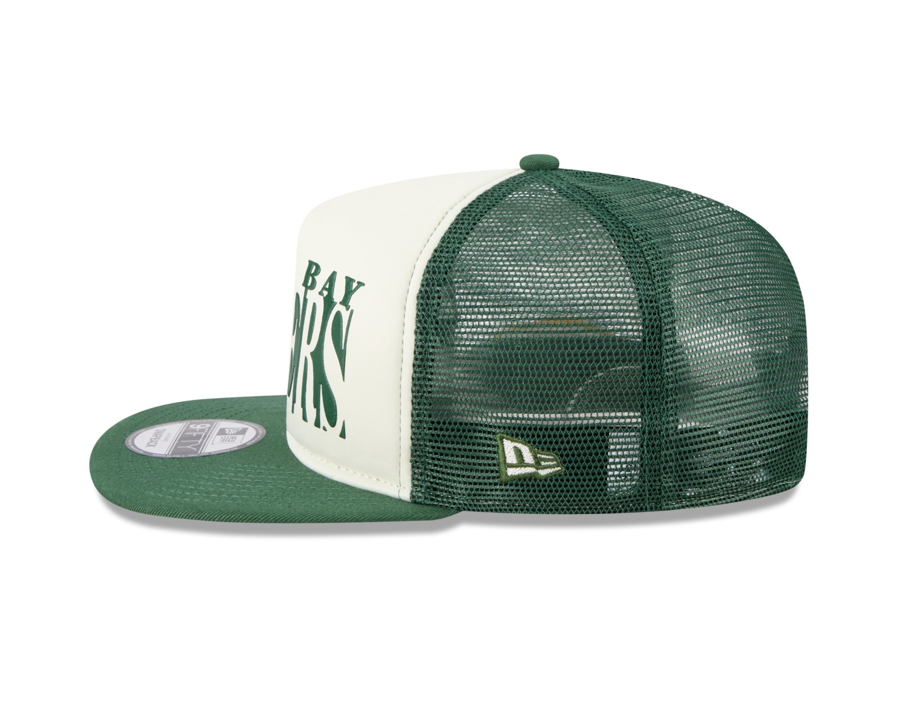 Bone New Era 9FIFTY A-FRAME SNAPBACK Green Bay Packers NFL Verde Bege/Verde 5