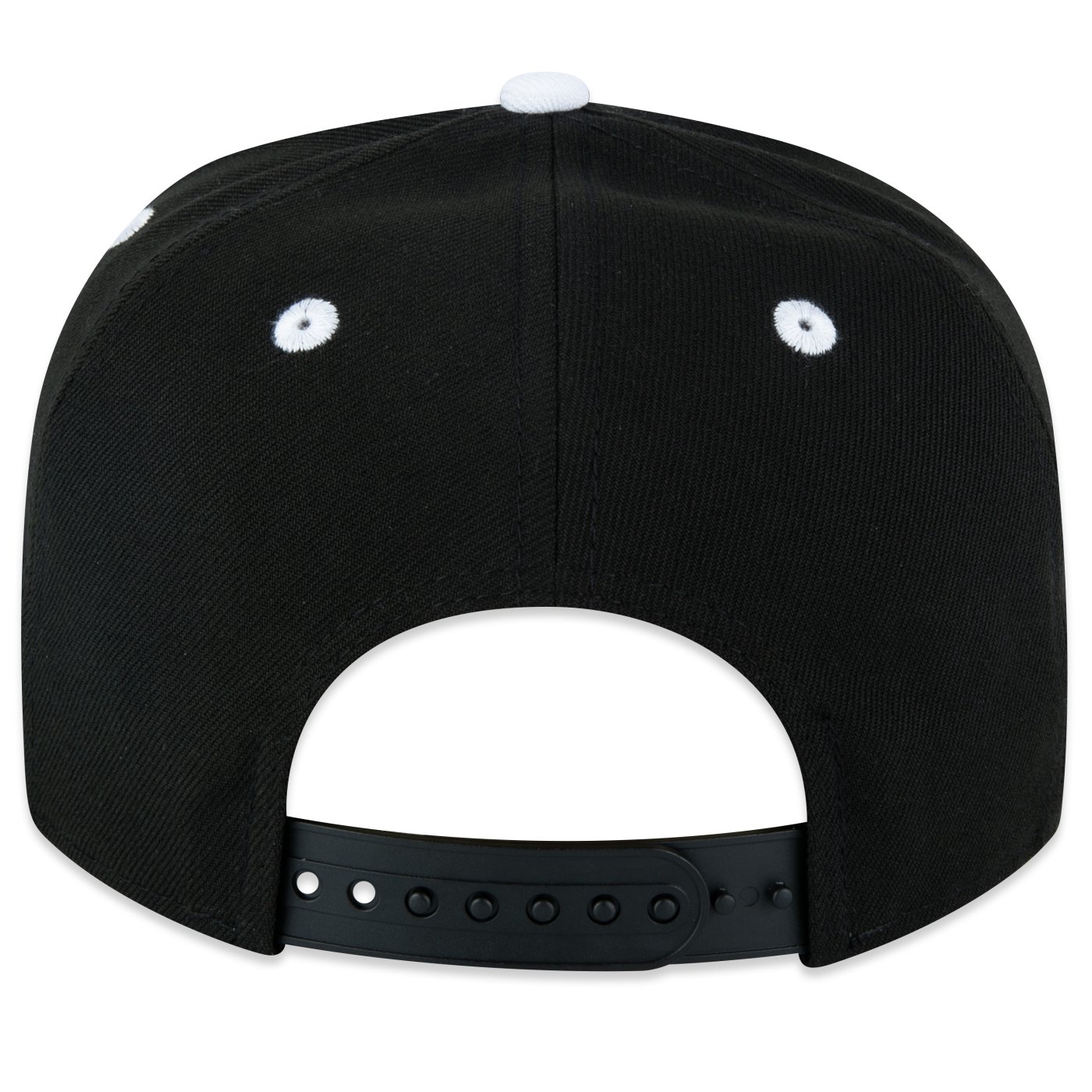 Bone New Era 9FORTY A-Frame Chicago Bulls NBA Preto Preto 6