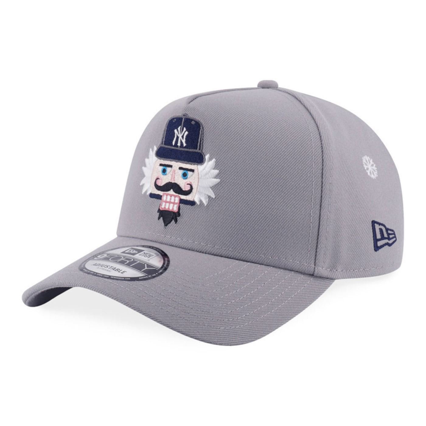 Bone New Era 9FORTY A-FRAME SNAPBACK New York Yankees MLB Cinza