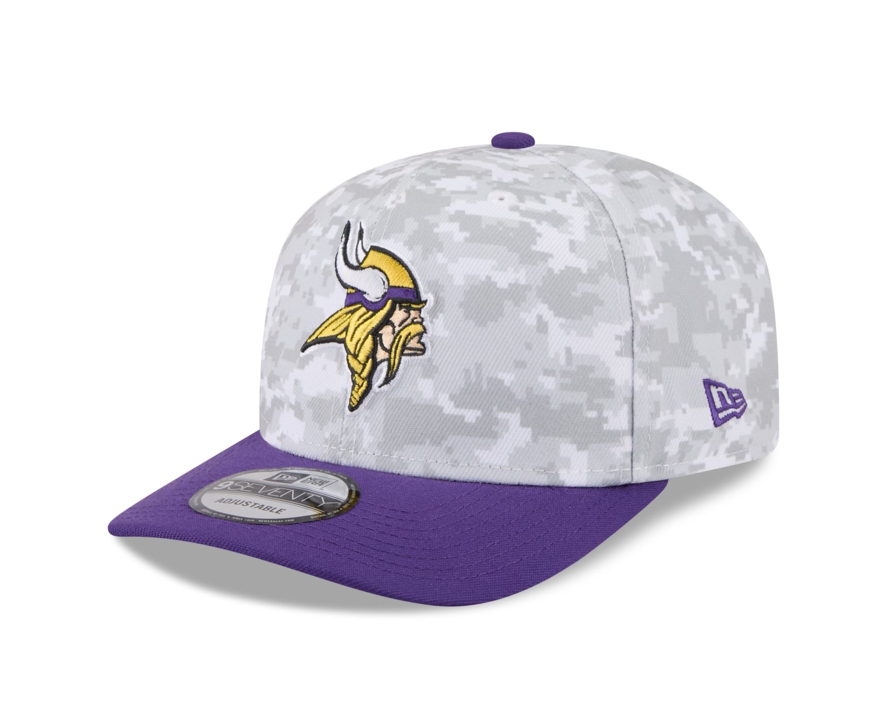 Bone New Era 9SEVENTY Minnesota Vikings NFL Salute Service 2025 Militar