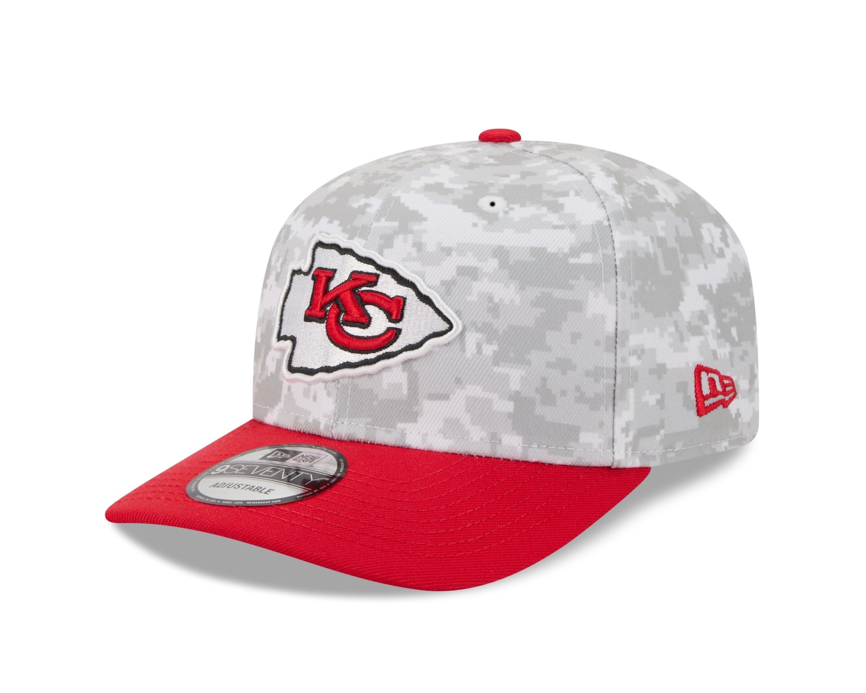 Bone New Era 9SEVENTY Kansas City Chiefs NFL Salute Service 2025 Militar