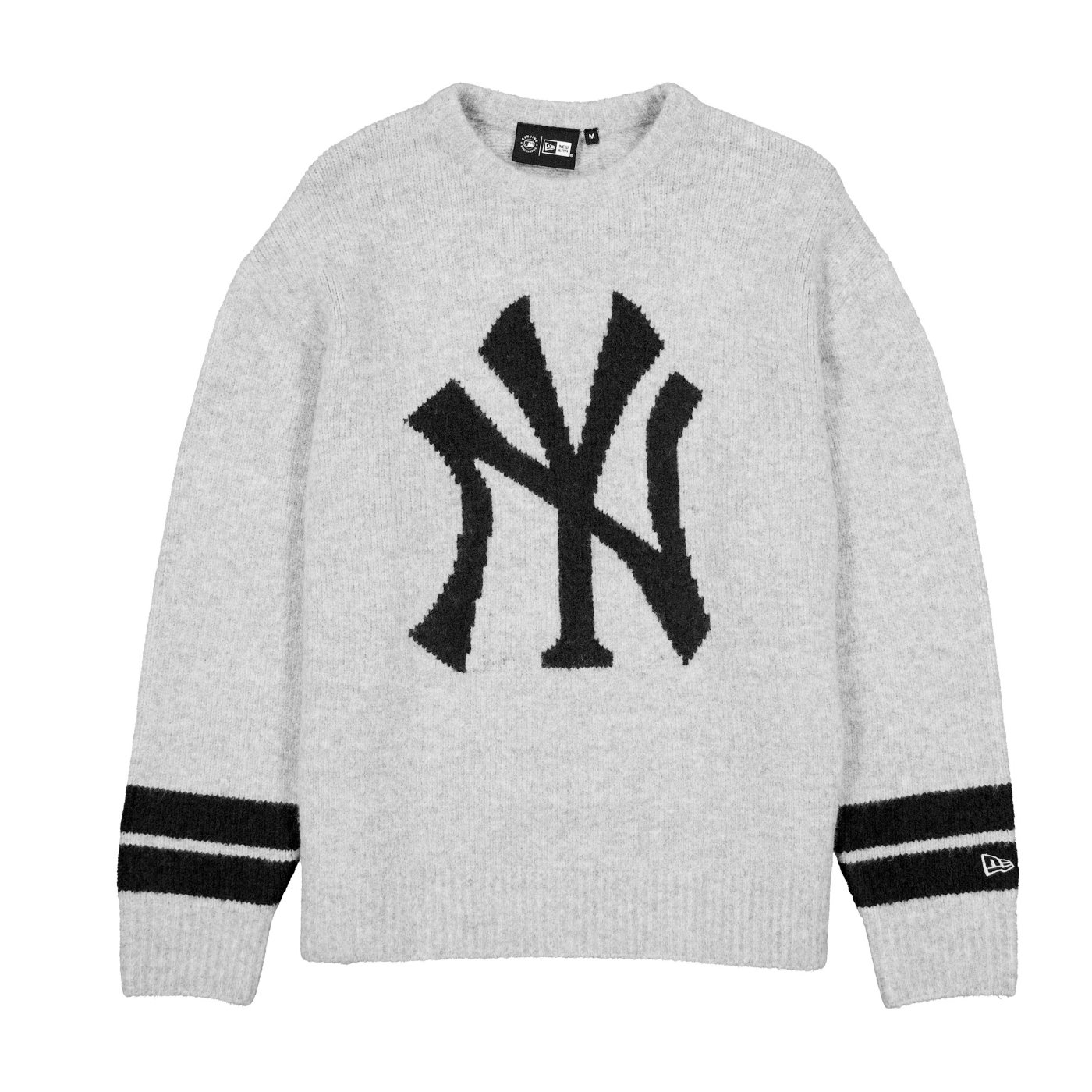 Moletom New Era Careca New York Yankees MLB Cinza
