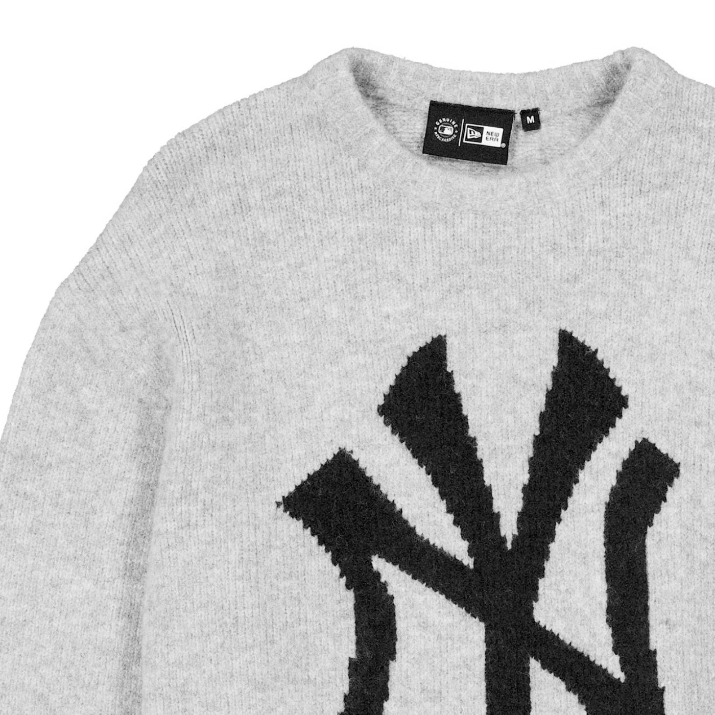 Moletom New Era Careca New York Yankees MLB Cinza Cinza 2