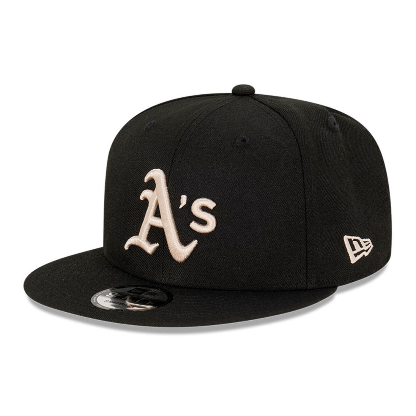 Bone New Era 9FIFTY SNAPBACK Oakland Athletics MLB Preto