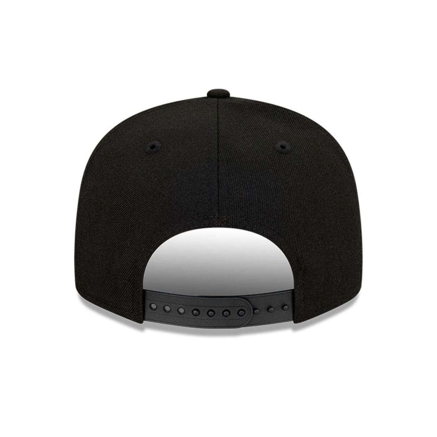 Bone New Era 9FIFTY SNAPBACK Oakland Athletics MLB Preto Preto 5