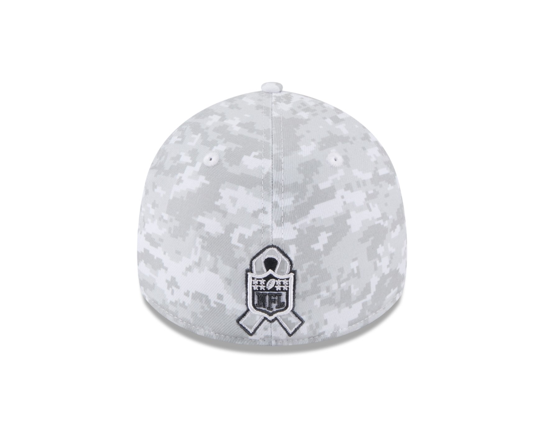 Bone New Era 39THIRTY Miami Dolphins NFL Salute Service 2025 Militar Cinza 4