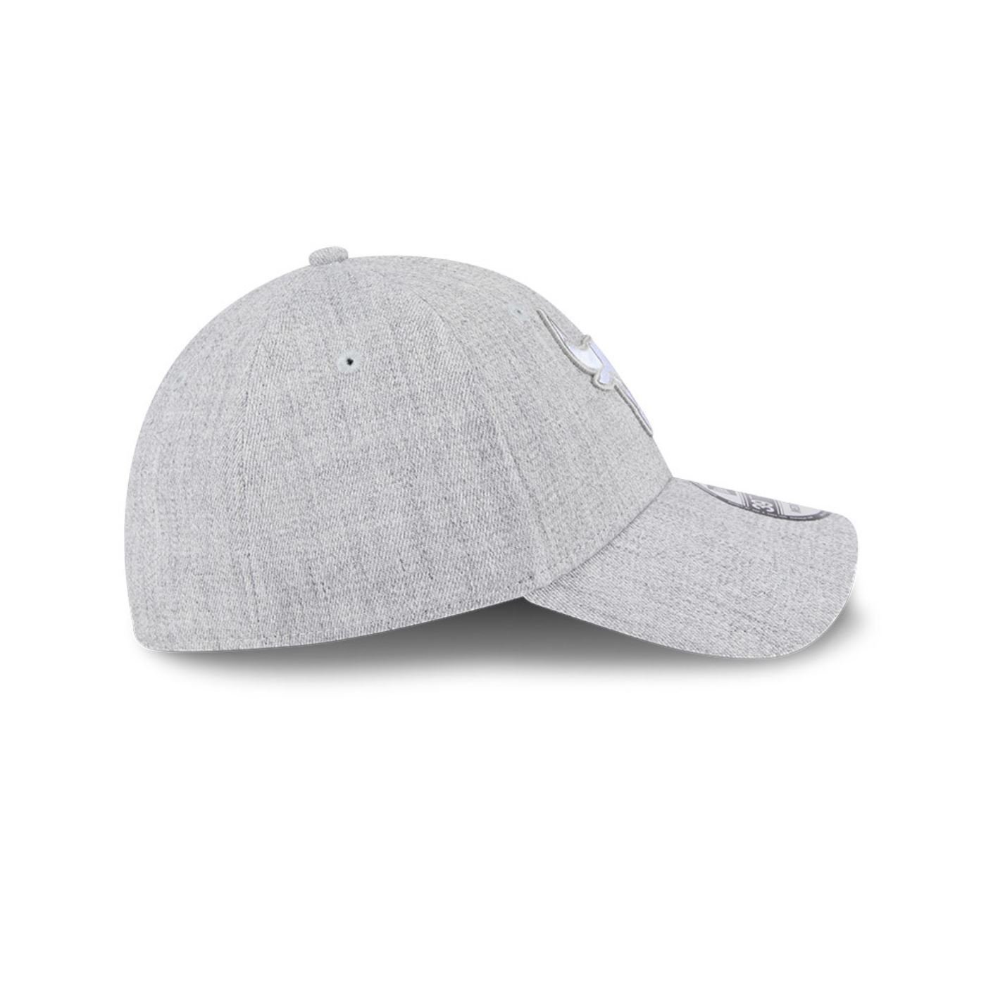 Bone New Era 39THIRTY Chicago Bulls NBA Cinza Cinza 4