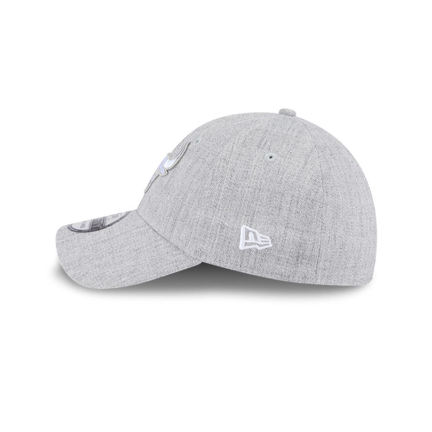 Bone New Era 39THIRTY Chicago Bulls NBA Cinza Cinza 7
