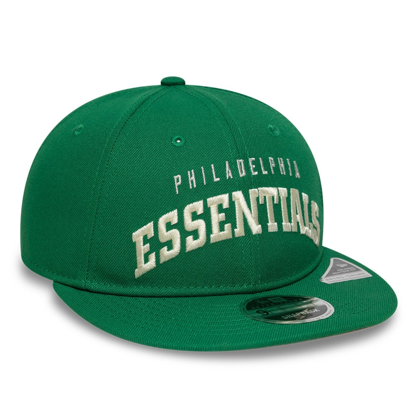 Bone New Era 9FIFTY Retro Crown Philadelphia Eagles Fear of God x NFL Verde Verde 3