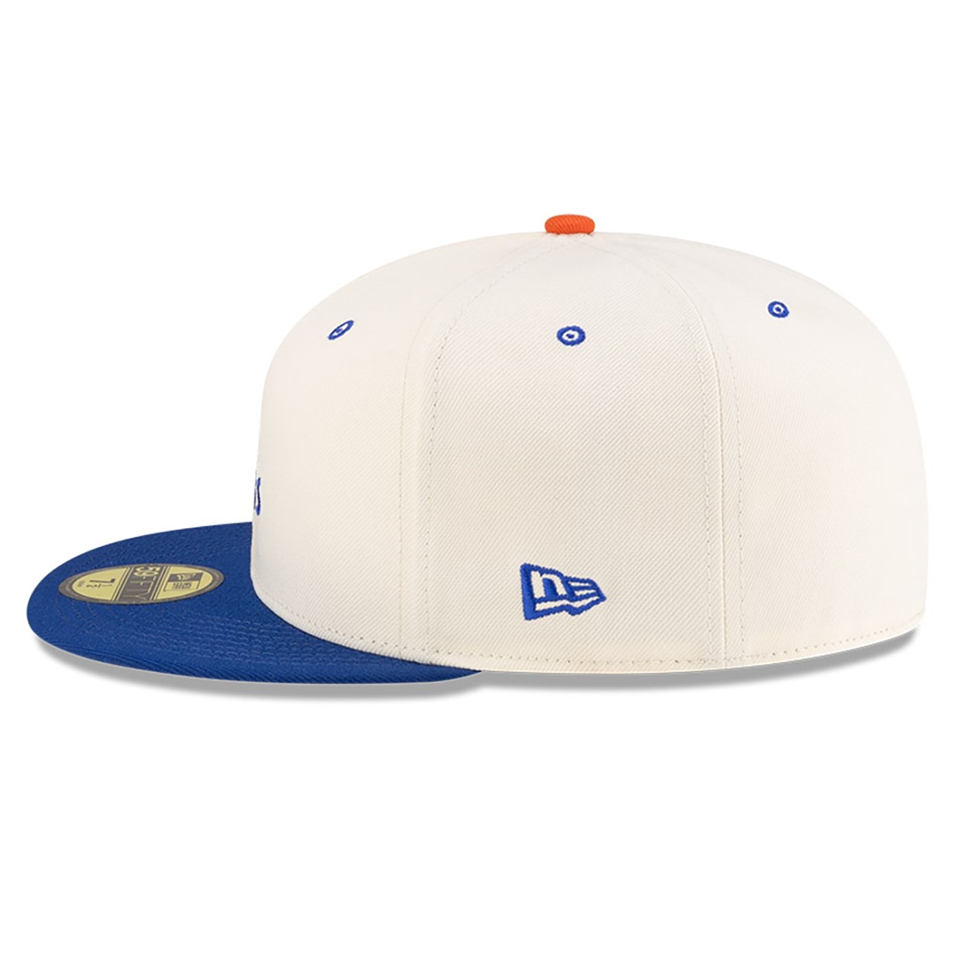 Bone New Era 59FIFTY Fitted Micah Johnson x New York Mets Script MLB Branco 5