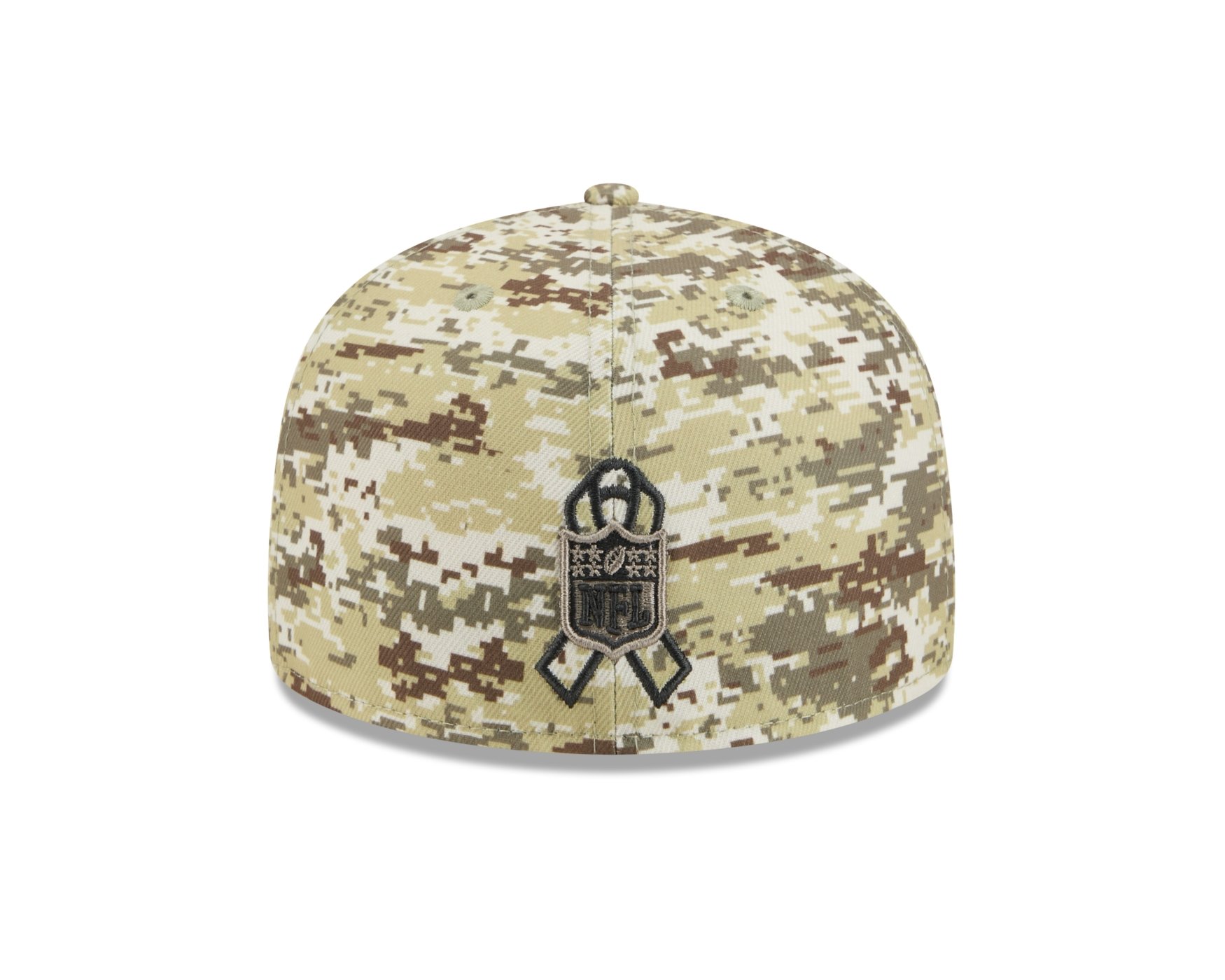 Bone New Era 59FIFTY Green Bay Packers NFL Salute Service 2025 Militar Verde 4