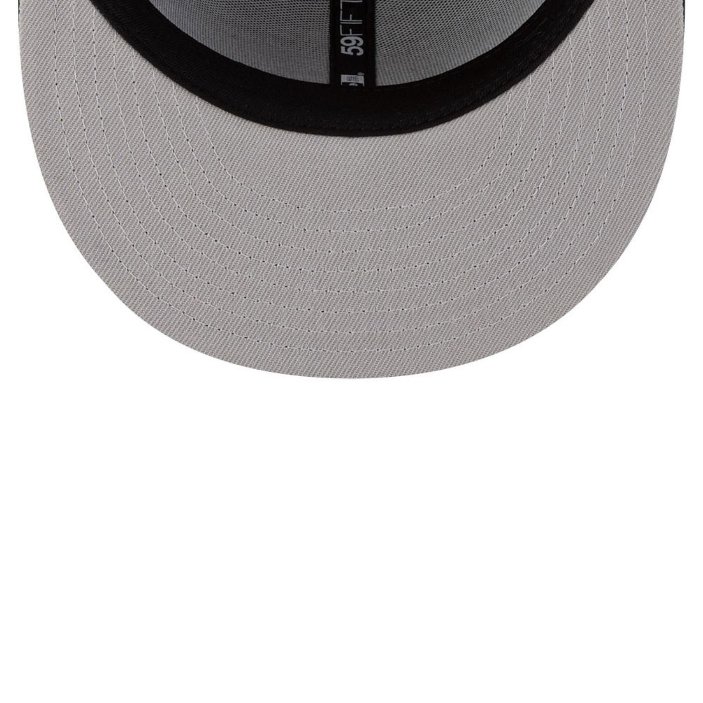 Bone New Era  59FIFTY Chicago White Sox MLB Hyperfly Preto Preto 7