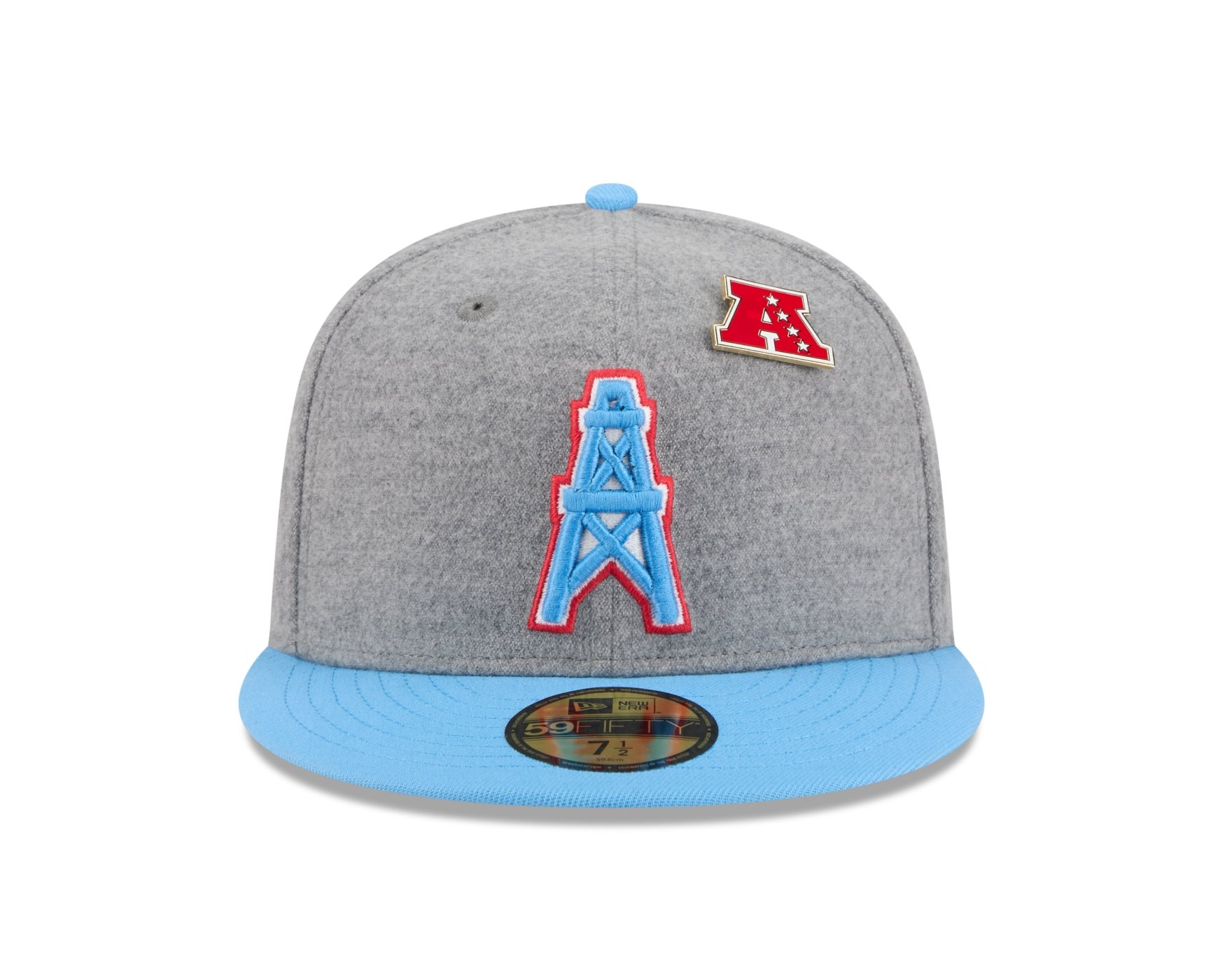 Bone New Era 59FIFTY Branded NFL Azul Cinza/Azul 4