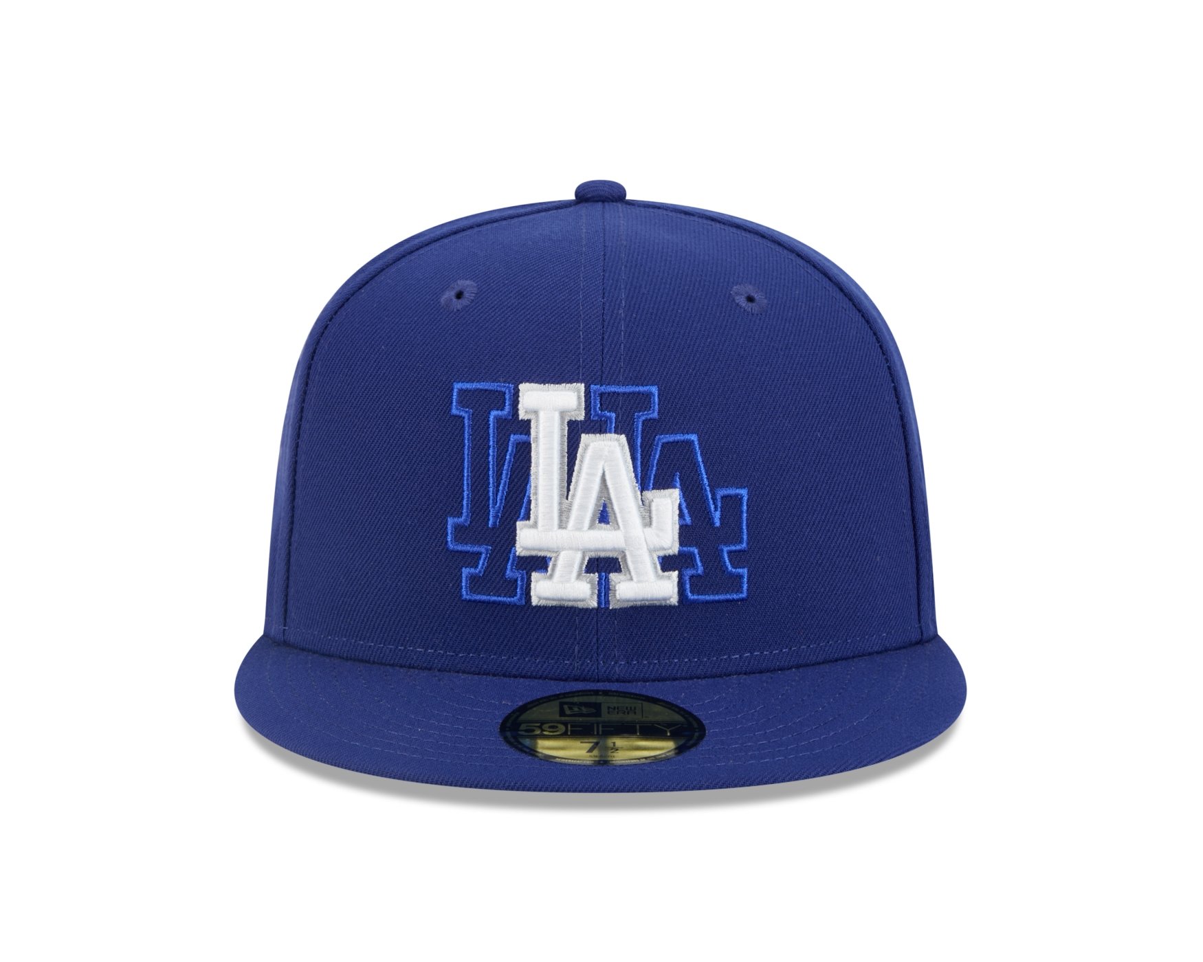 Bone New Era 59FIFTY Los Angeles Dodgers MLB Azul Azul 4