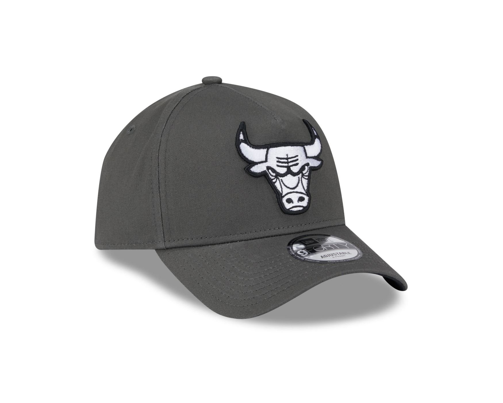 Bone New Era 9FORTY A-FRAME SNAPBACK Chicago Bulls NBA Verde Cinza 3