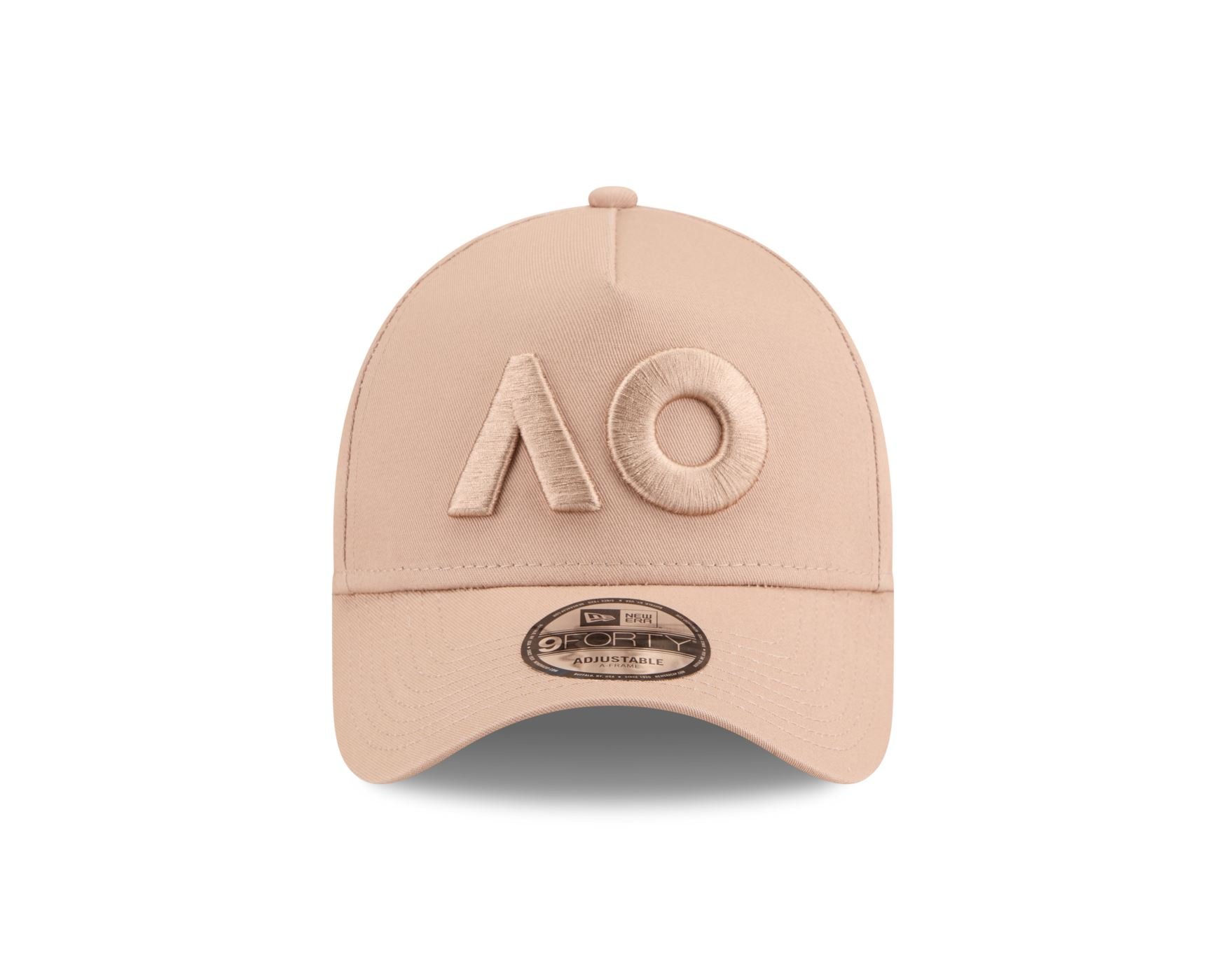 Bone New Era 9FORTY A-Frame AO26 Core Seasonal Tonal Aba Curva Bege Bege 2