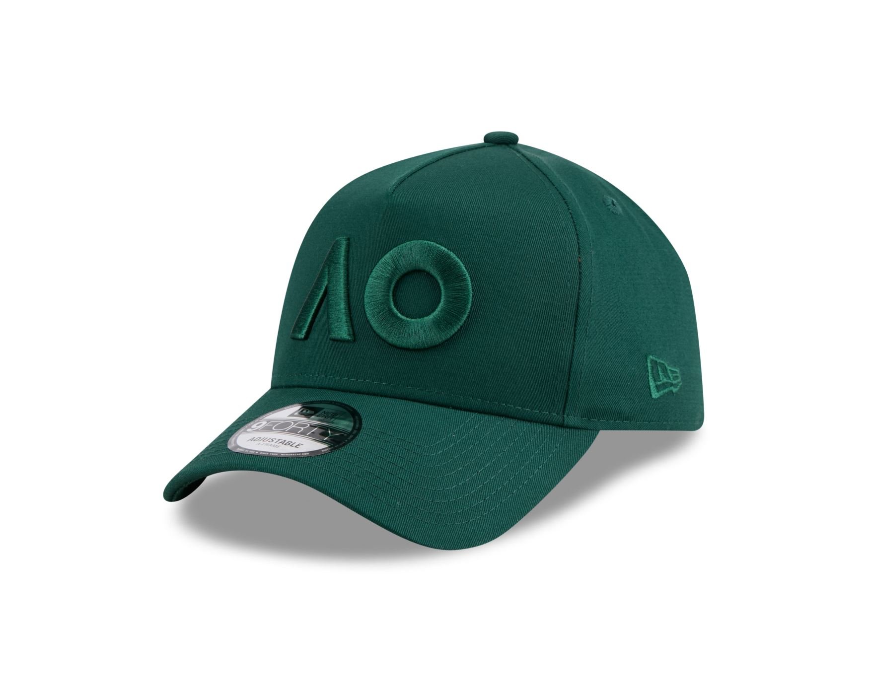 Bone New Era 9FORTY A-Frame AO26 Core Seasonal Tonal Aba Curva Verde