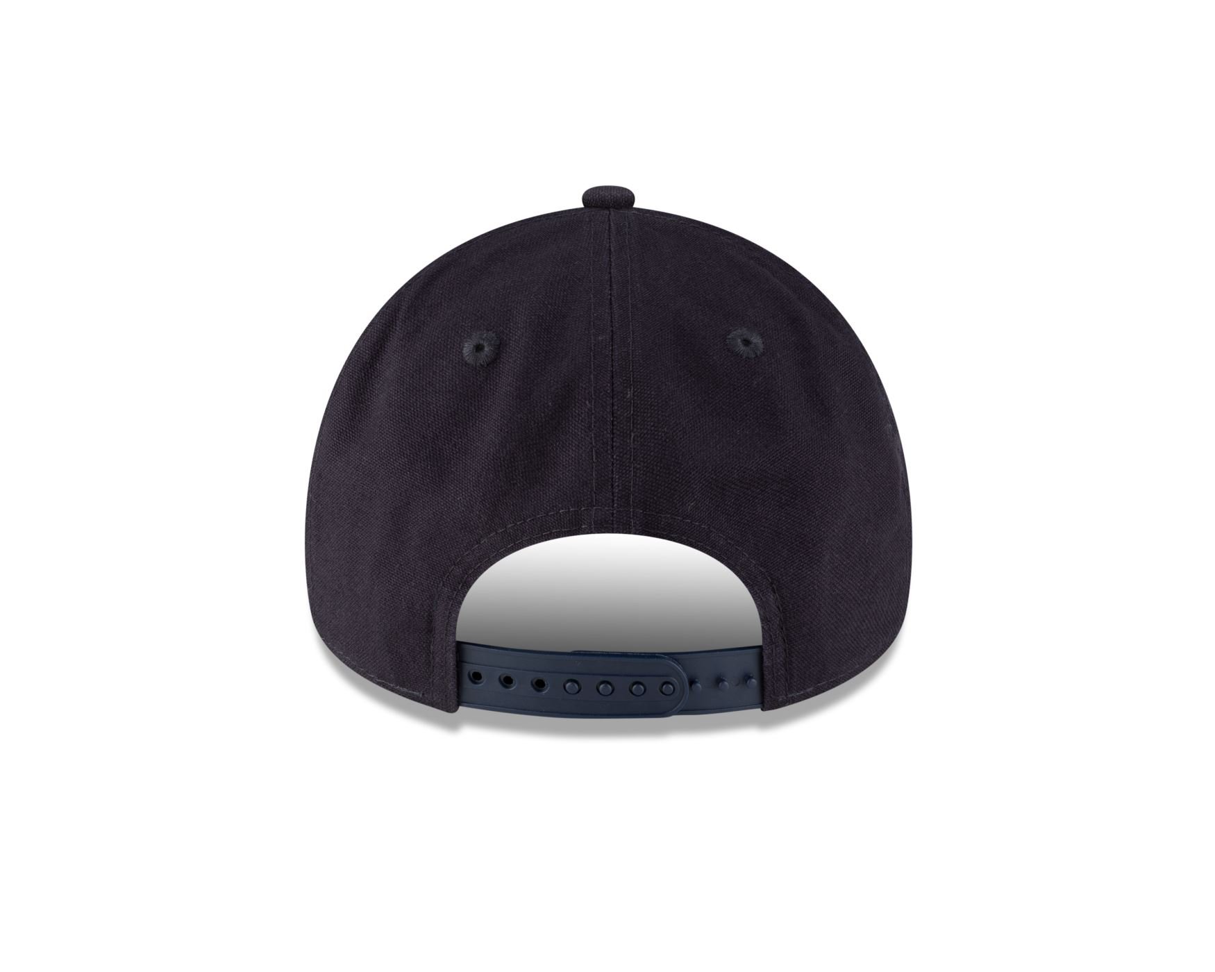 Bone New Era 9FORTY A-Frame AO26 Core Seasonal Script Aba Curva Marinho Azul Marinho 5