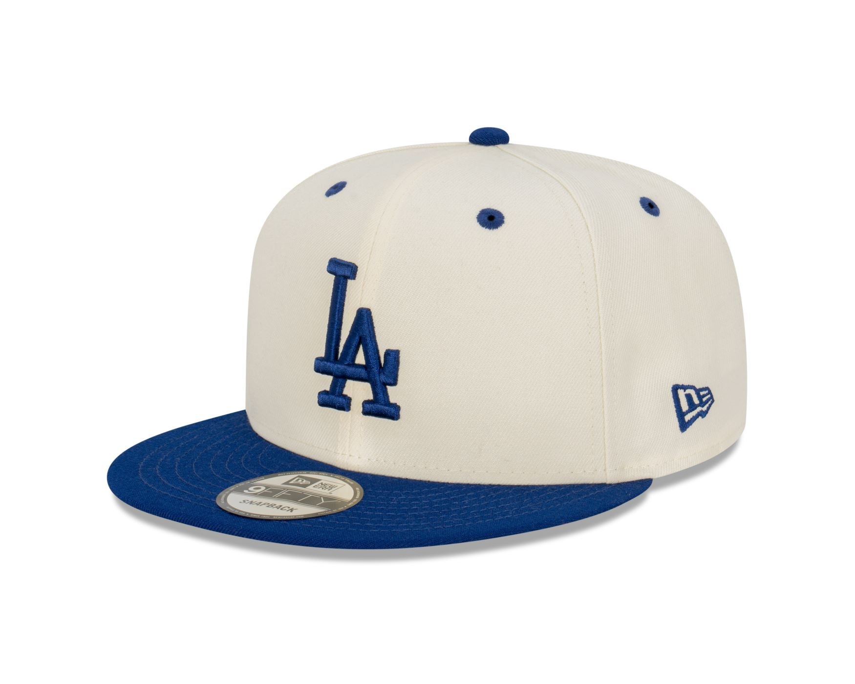 Bone New Era 9FIFTY SNAPBACK Los Angeles Dodgers MLB Off White
