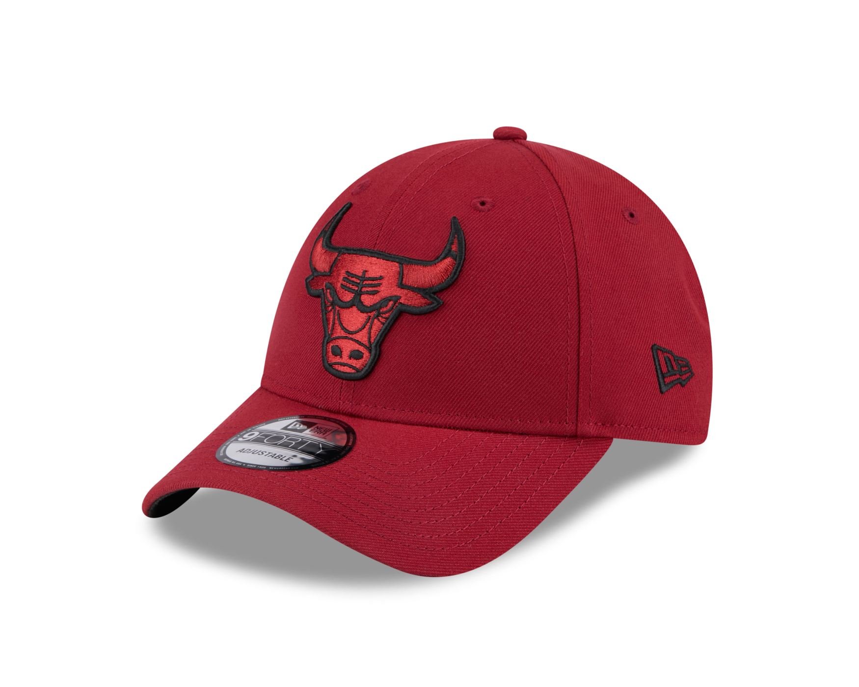 Bone New Era 9FORTY Chicago Bulls NBA Vermelho
