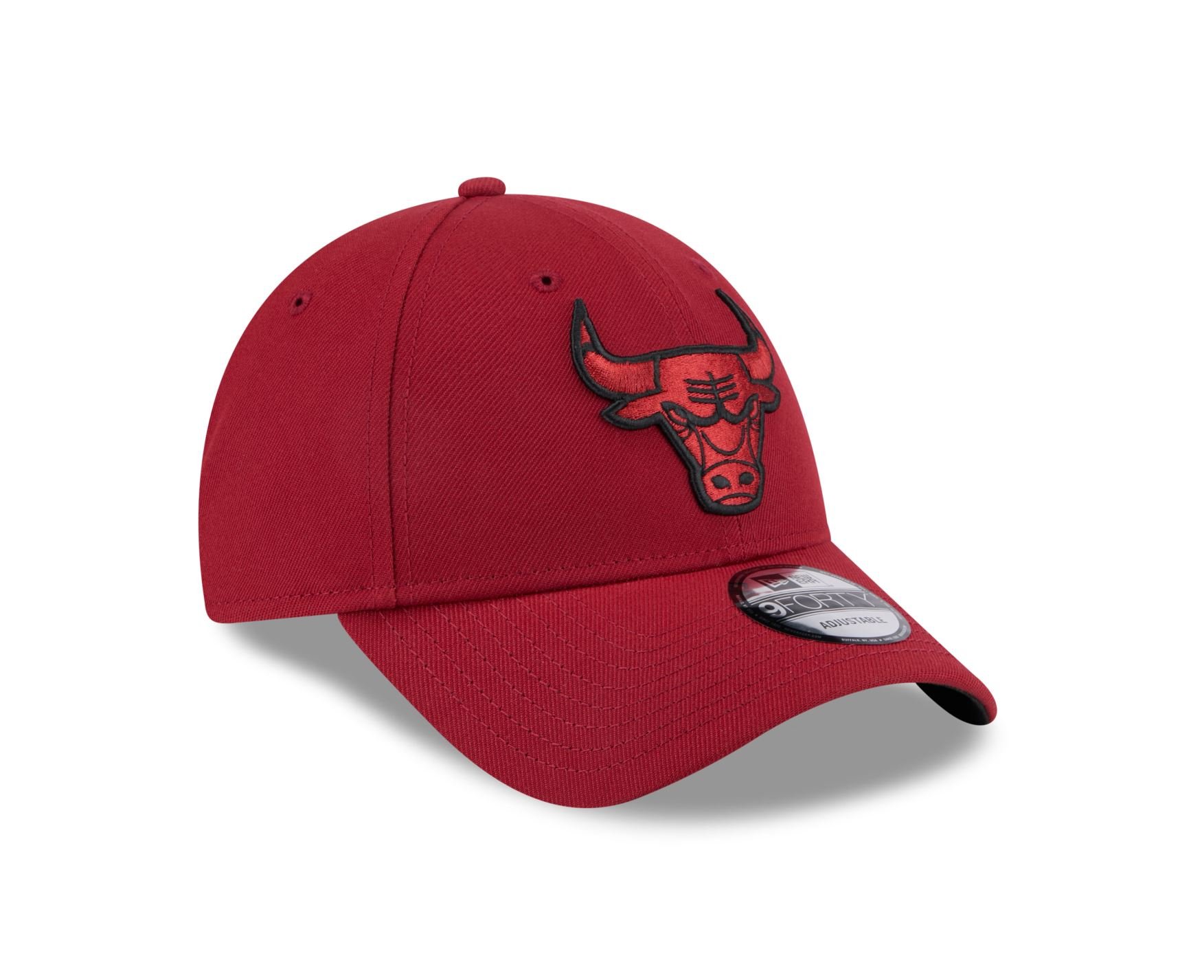 Bone New Era 9FORTY Chicago Bulls NBA Vermelho Vermelho 2