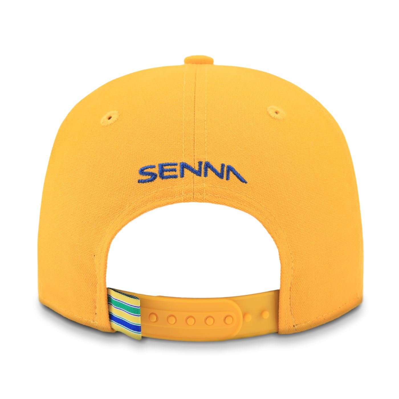 Bone New Era 9FORTY M CROWN Senna 1987 – Edicao Especial Colecionador Amarelo 4