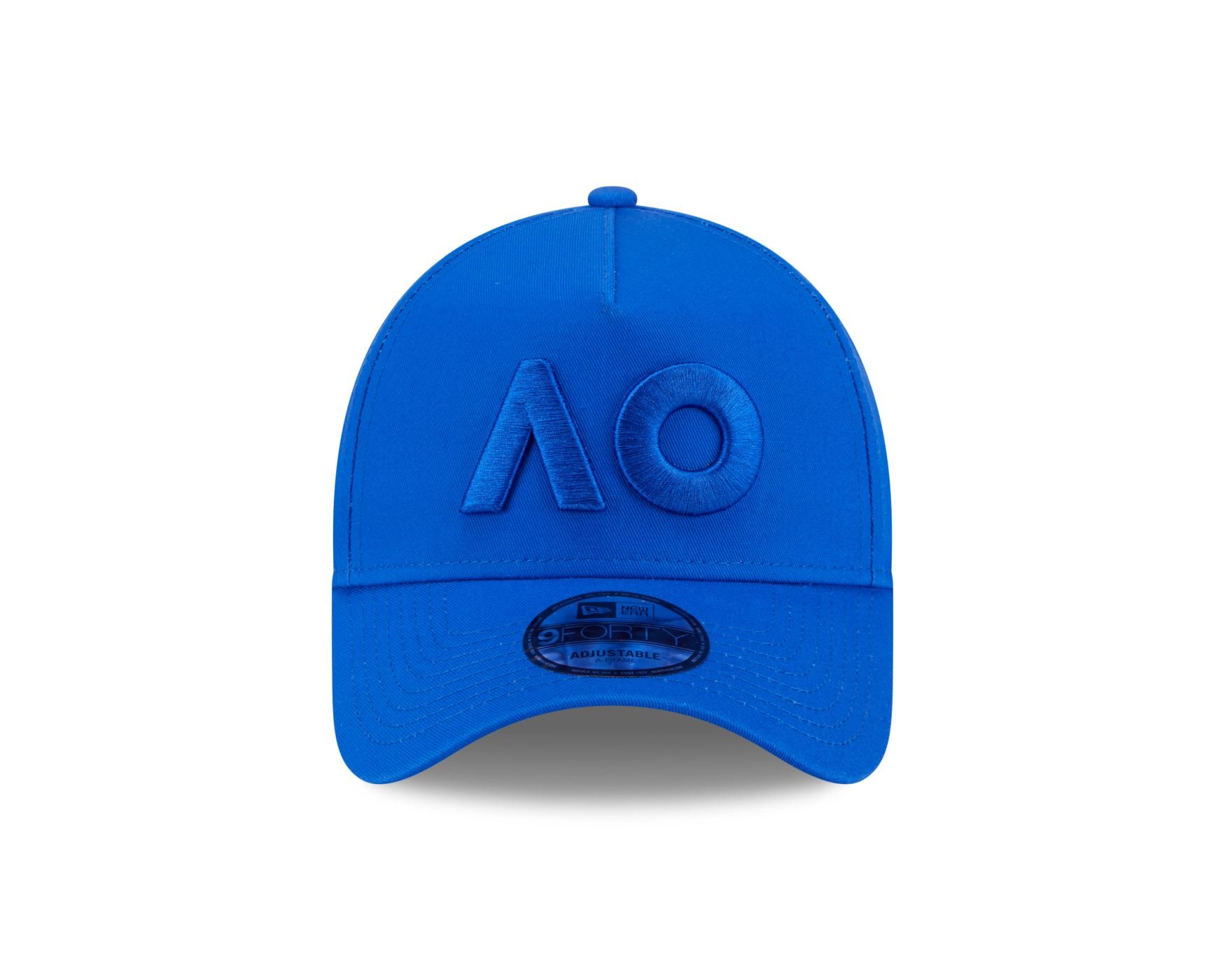 Bone New Era 9FORTY A-Frame AO26 Core Seasonal Tonal Aba Curva Azul Azul 2