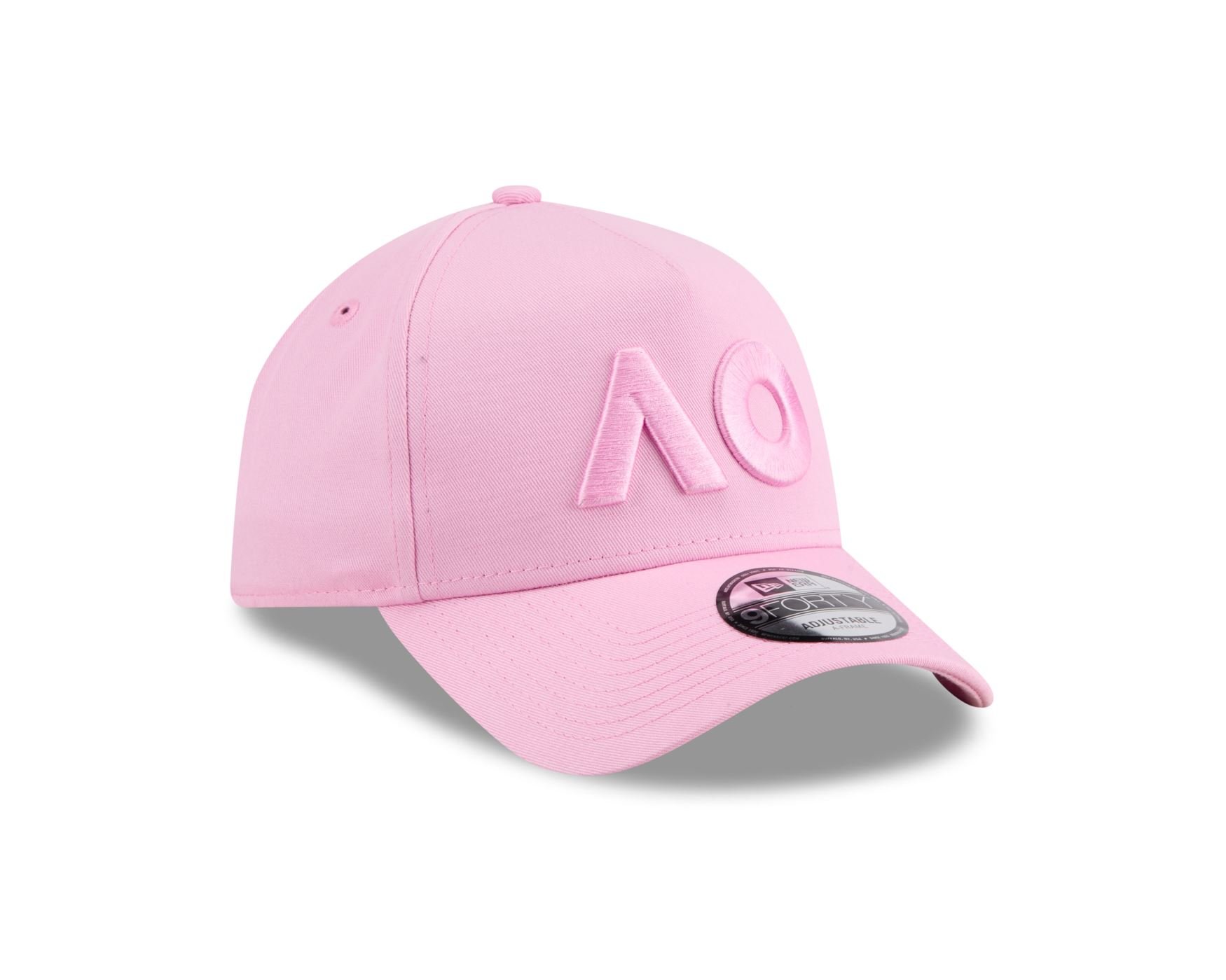 Bone New Era 9FORTY A-Frame AO26 Core Seasonal Tonal Aba Curva Rosa Rosa 3