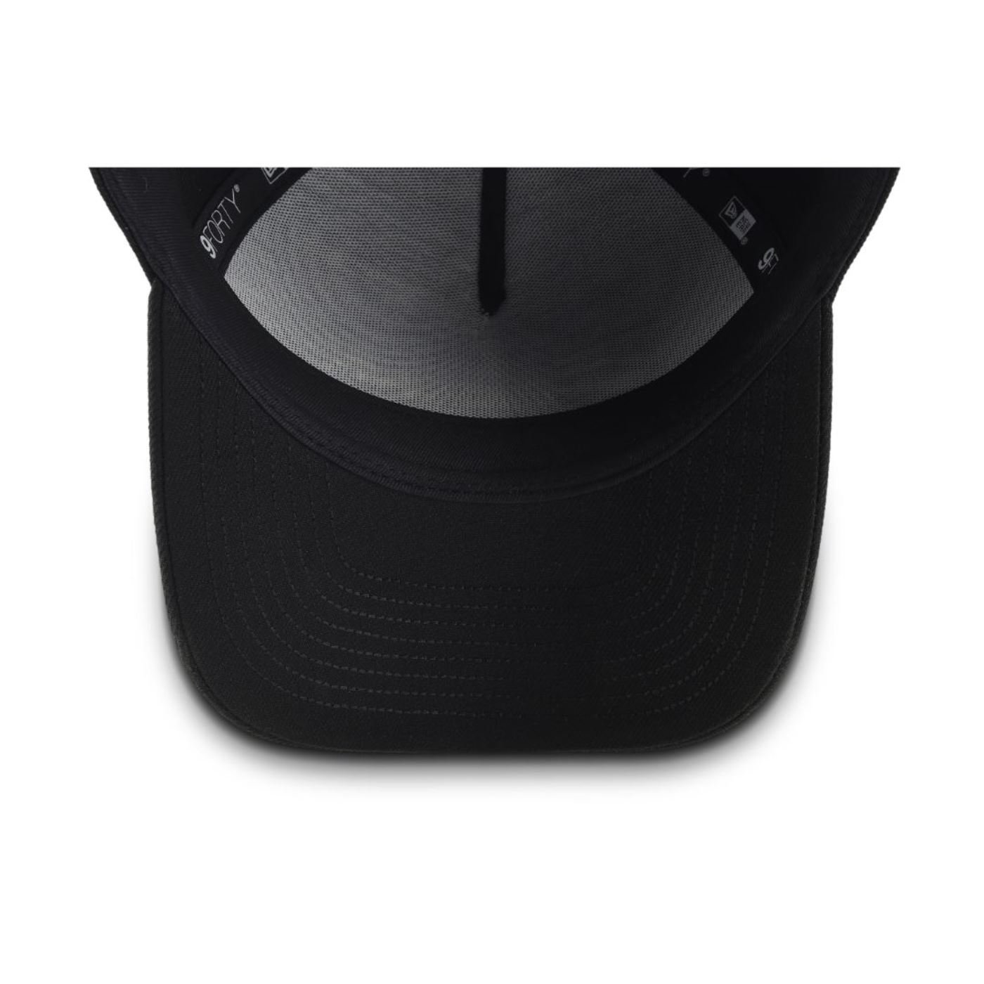 Bone New Era 9FORTY A-Frame Senna – Preto & Dourado Preto 6