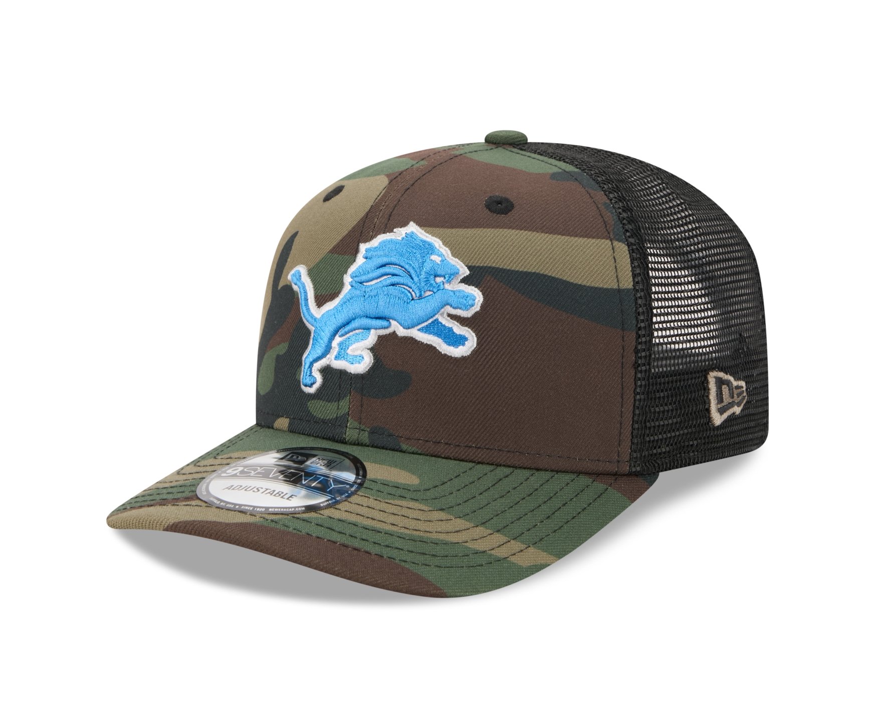 Bone New Era 9SEVENTY Detroit Lions NFL Salute Service 2025 Azul