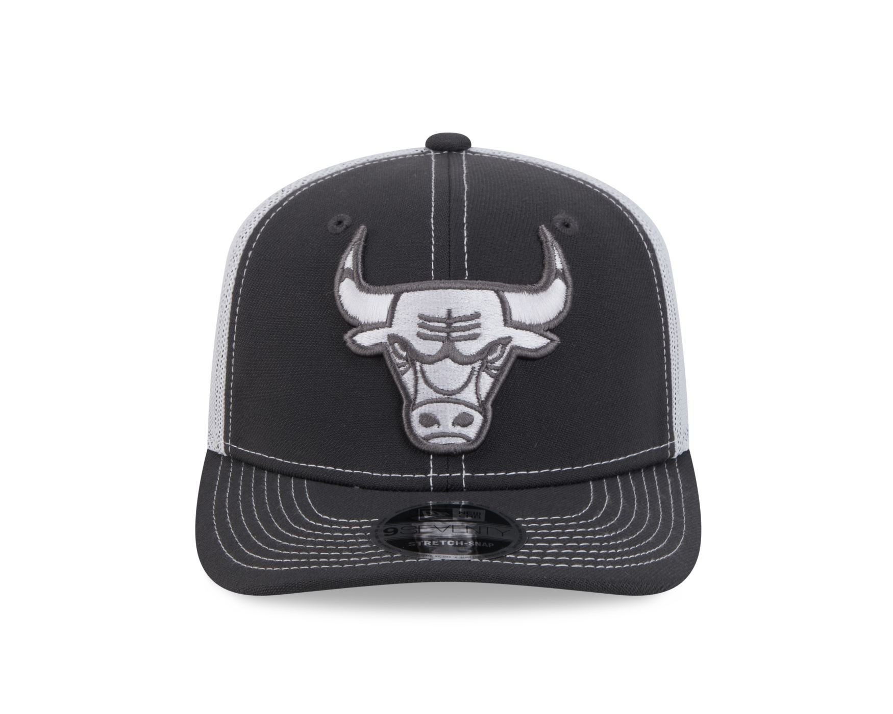 Bone New Era 9SEVENTY STRETCH SNAP Chicago Bulls NBA Cinza Cinza 2