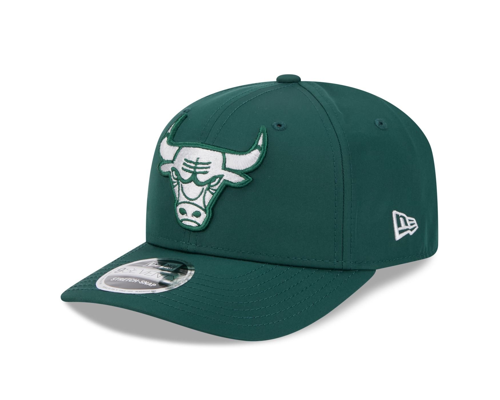 Bone New Era 9SEVENTY STRETCH SNAP Chicago Bulls NBA Verde