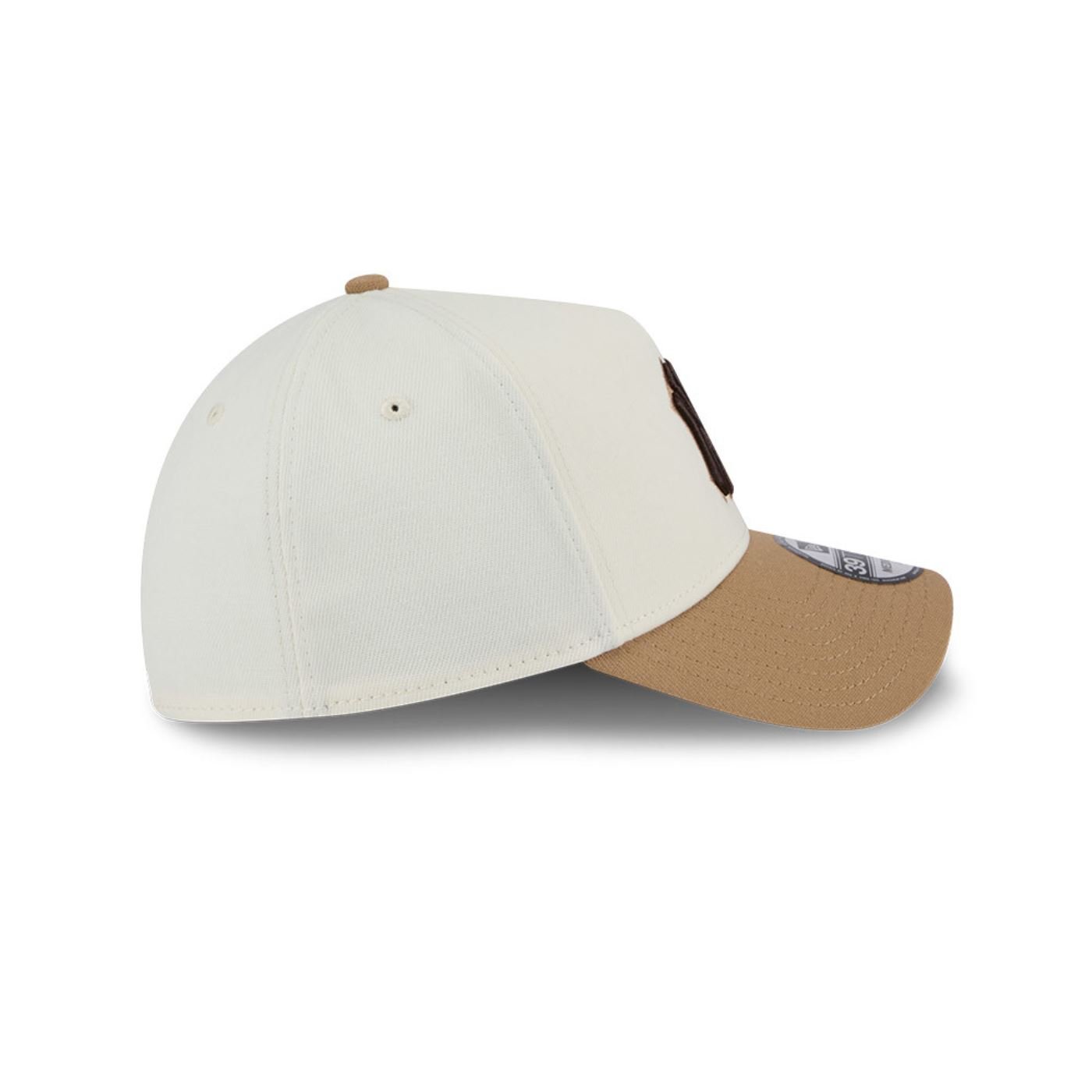 Bone New Era 39THIRTY A-FRAME New York Yankees MLB Branco 6