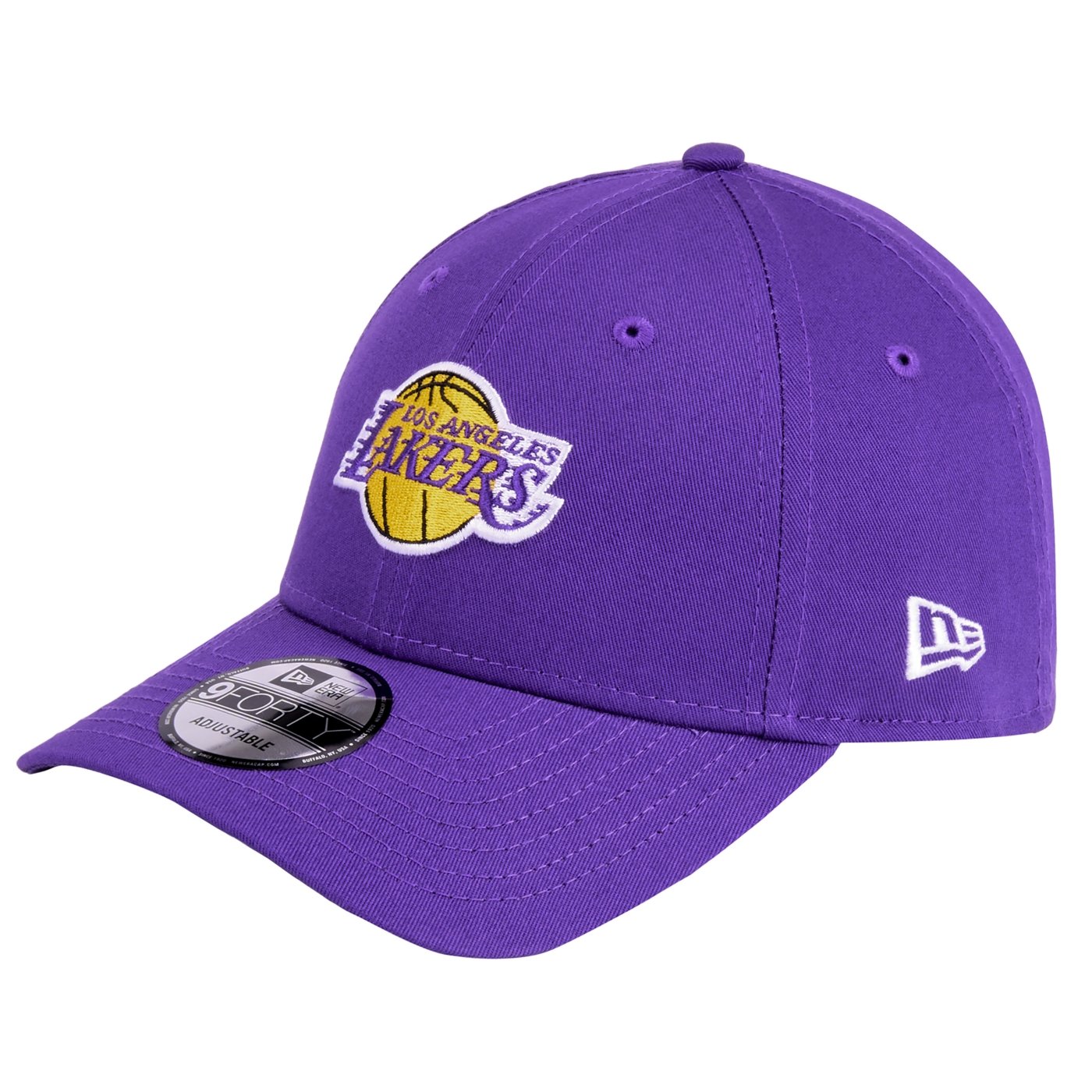 Bone New Era  9FORTY  Los Angeles Lakers NBA Roxo