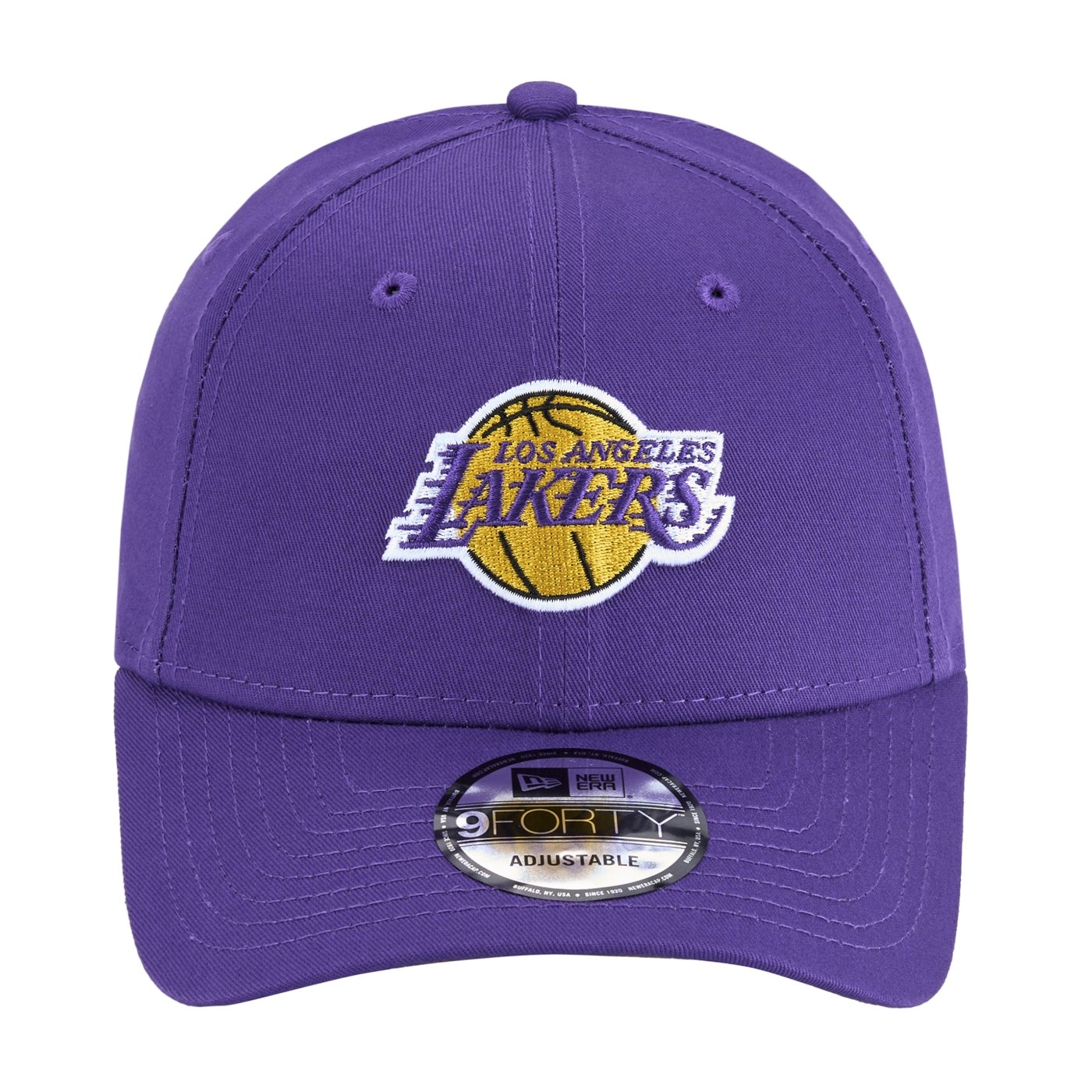 Bone New Era 9FORTY Los Angeles Lakers NBA Roxo Roxo 4