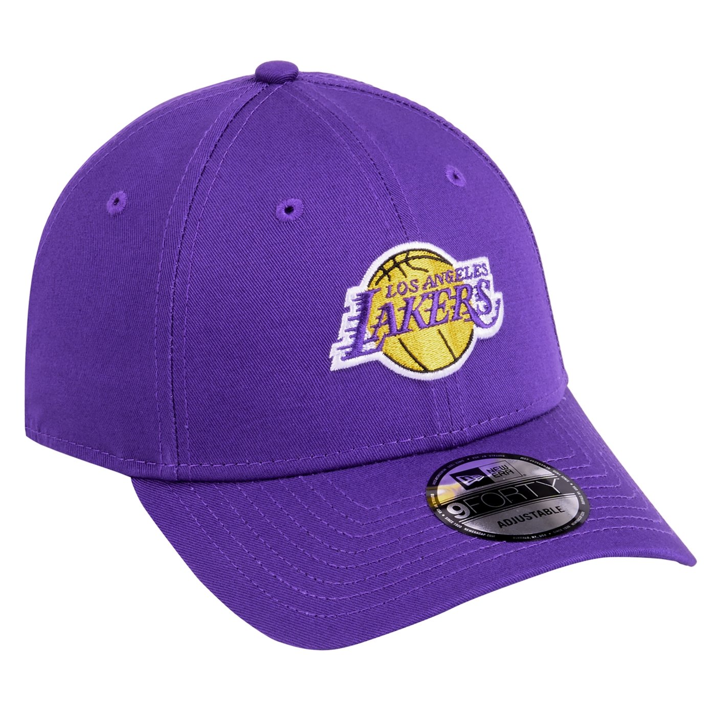 Bone New Era 9FORTY Los Angeles Lakers NBA Roxo Roxo 6