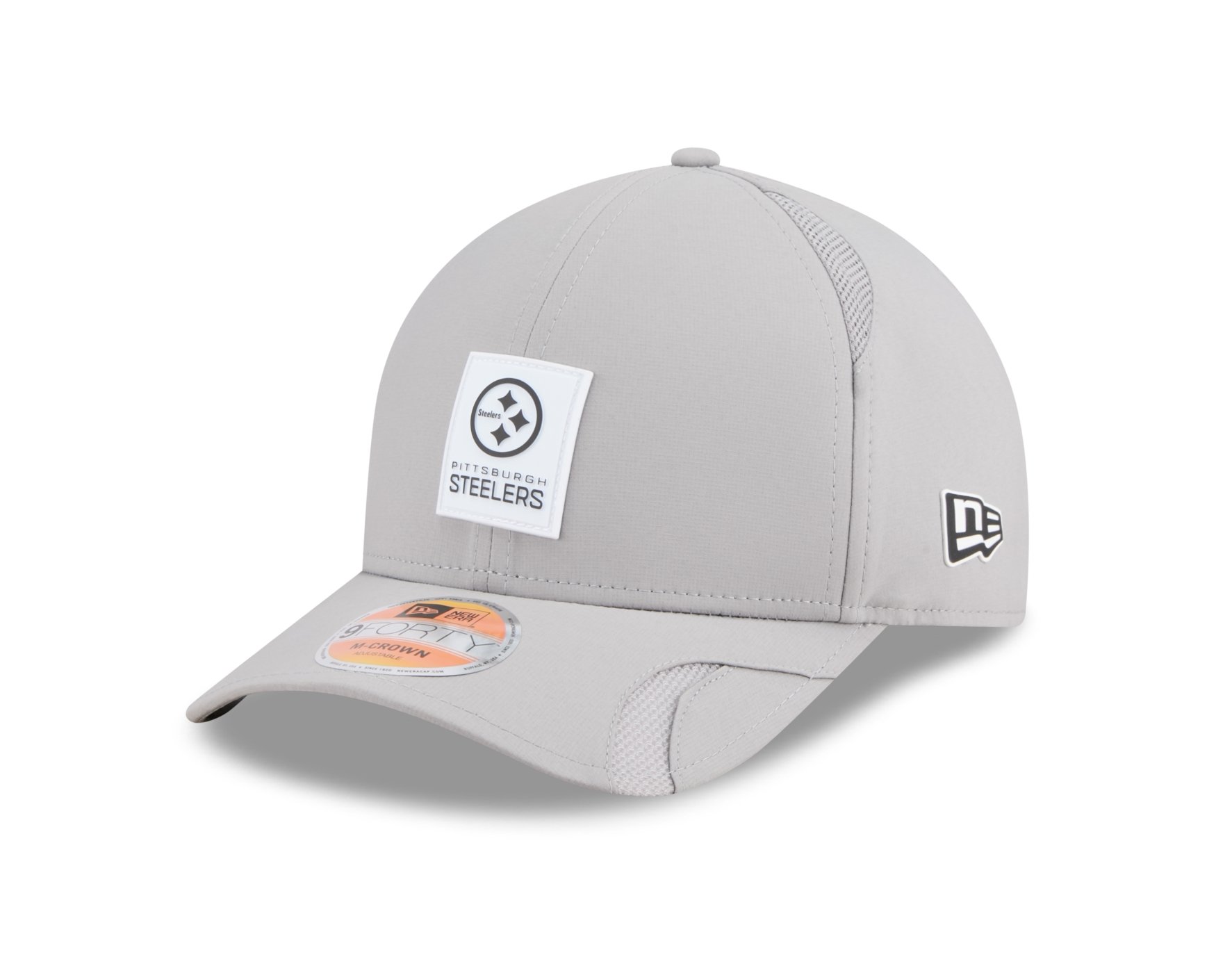 Boné New Era 9FORTY M-Crown Pittsburgh Steelers NFL Cinza