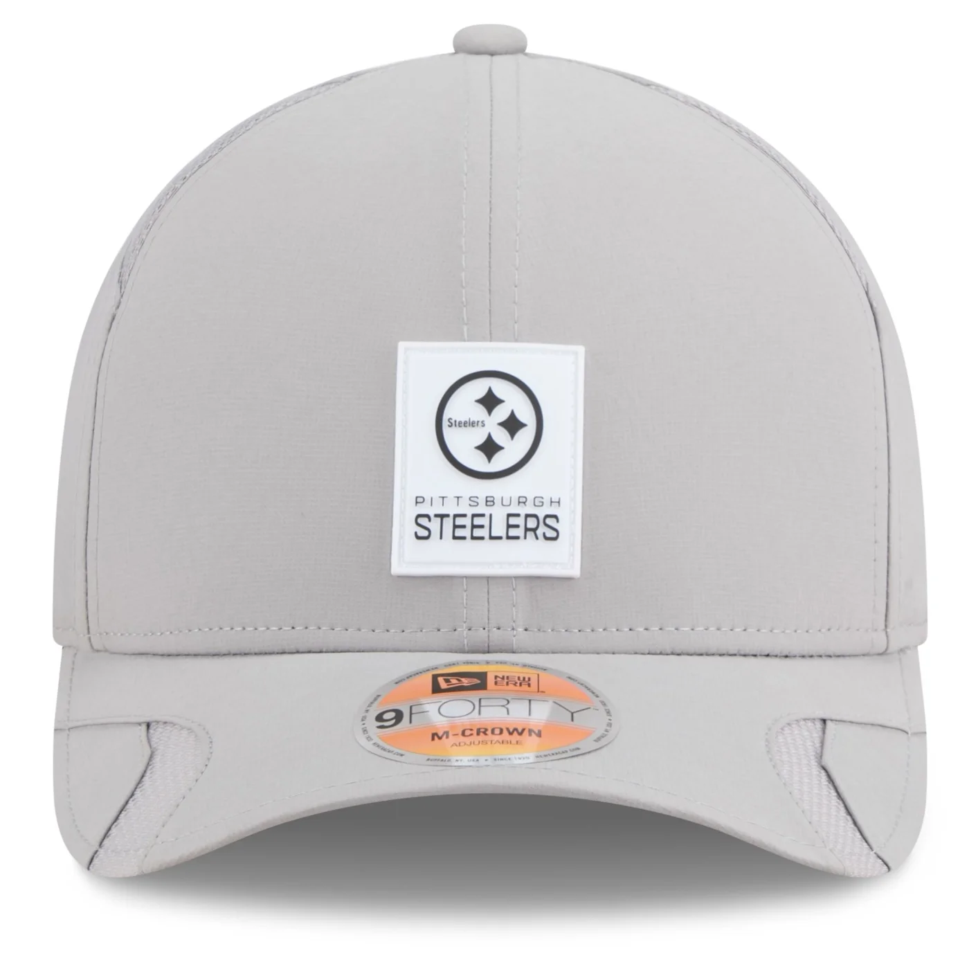 Boné New Era 9FORTY M-Crown Pittsburgh Steelers NFL Cinza Cinza 2