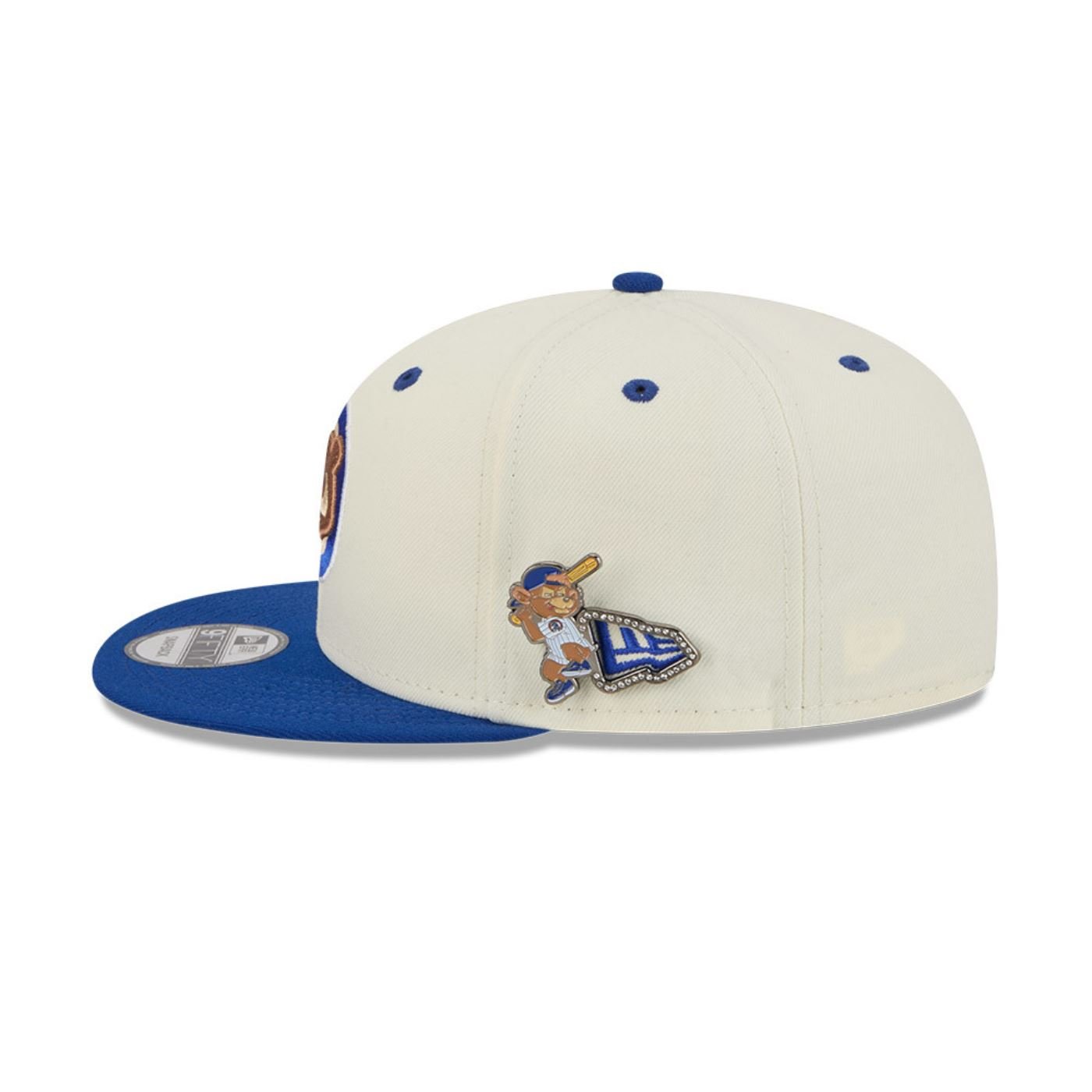 Bone New Era  9FIFITY  Chicago Cubs MLB Off White 5
