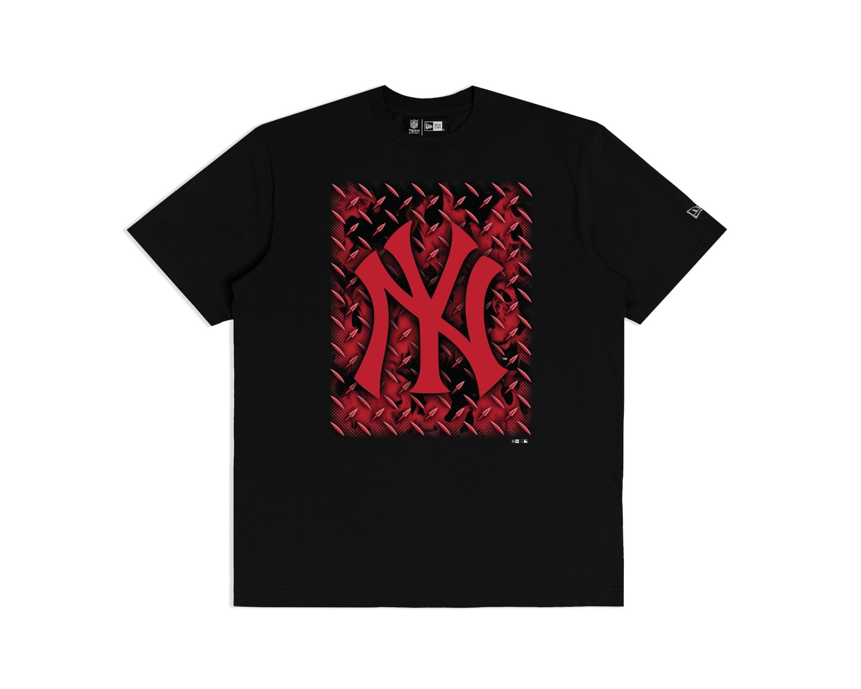 Camiseta New Era Regular New York Yankees MLB Preto